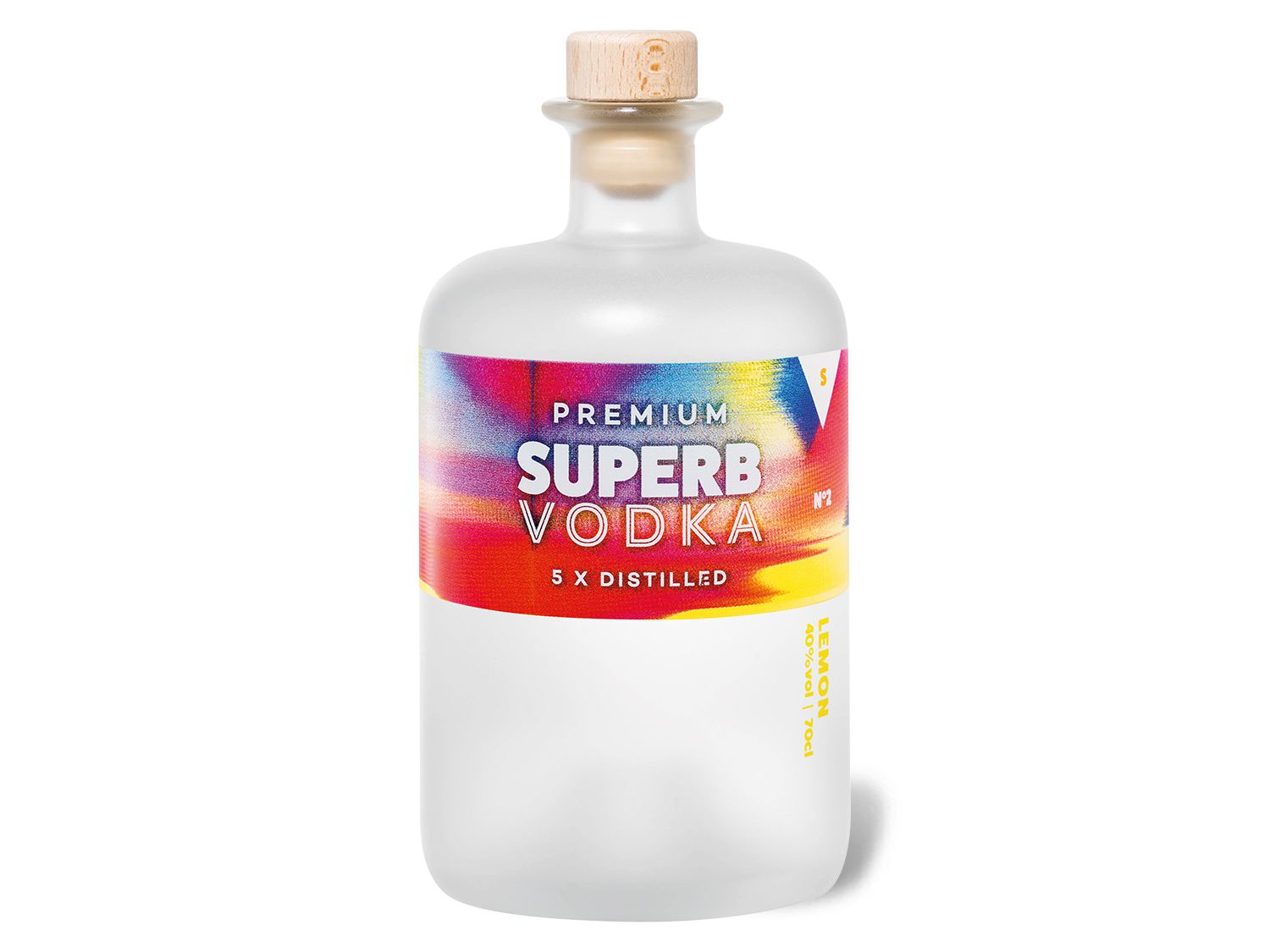 Premium Superb Vodka Zitrone 40% Vol