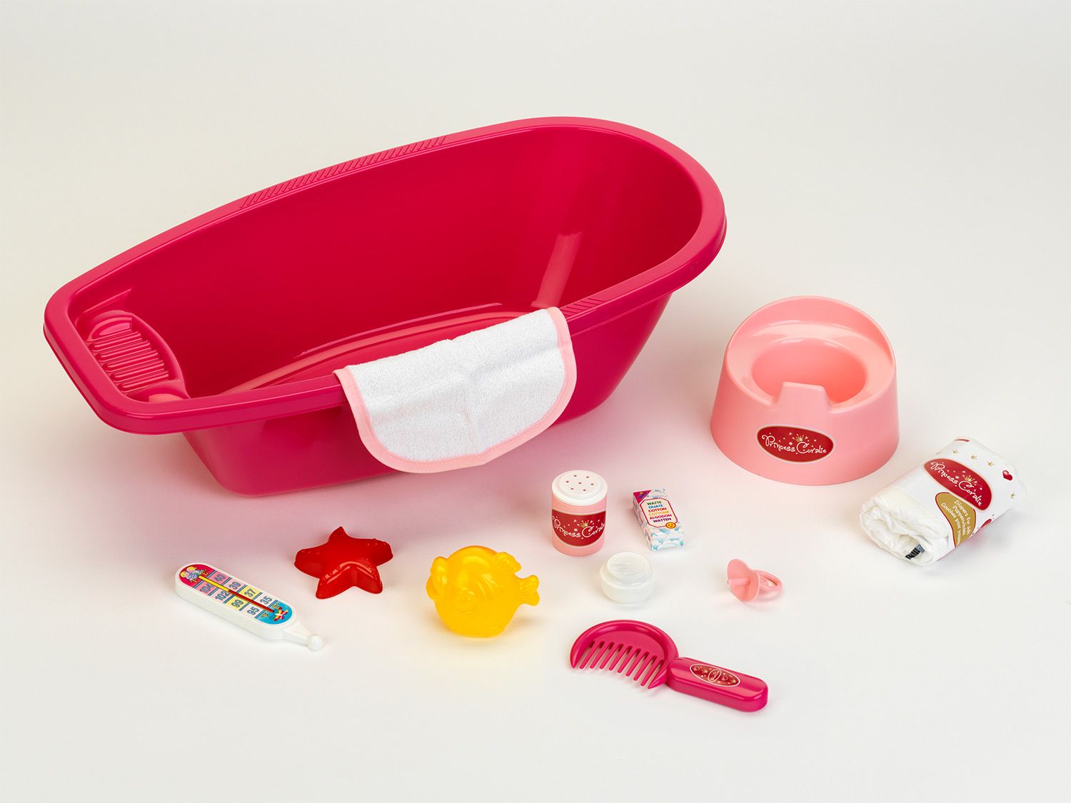 Theo Klein Princess »Coralie« Badewannen-Set groß, mit viel Zubehör
