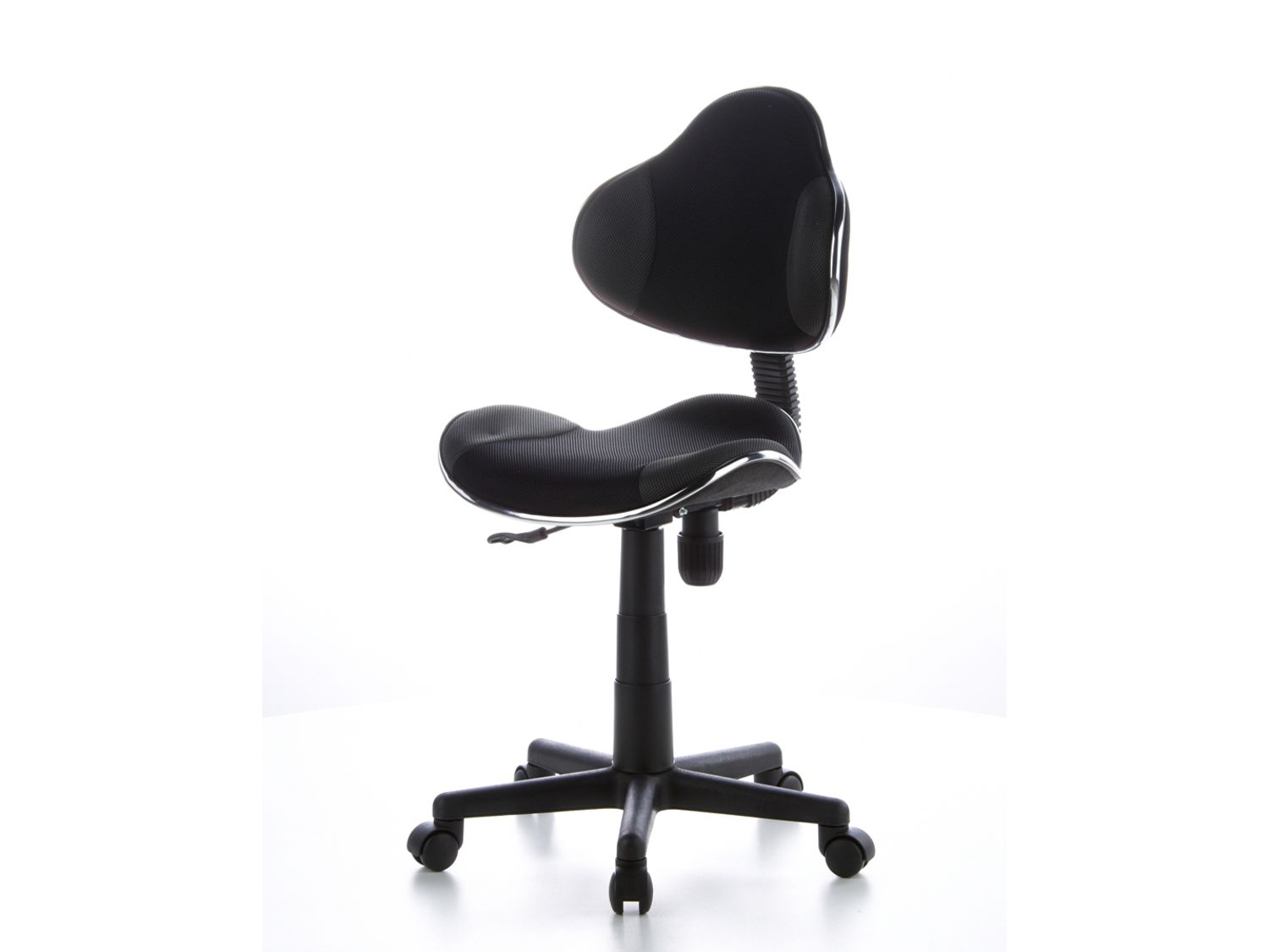 hjh OFFICE Kinderschreibtischstuhl / Kinderstuhl KIDDY GTI-2 (Schwarz / Grau)