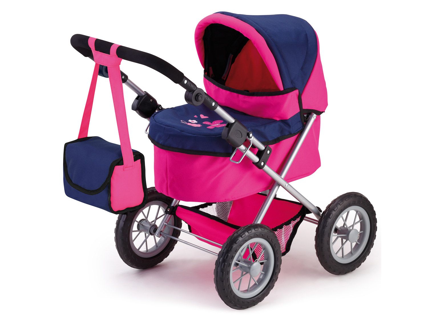 Bayer Design Puppenwagen Trendy (pink/blau)