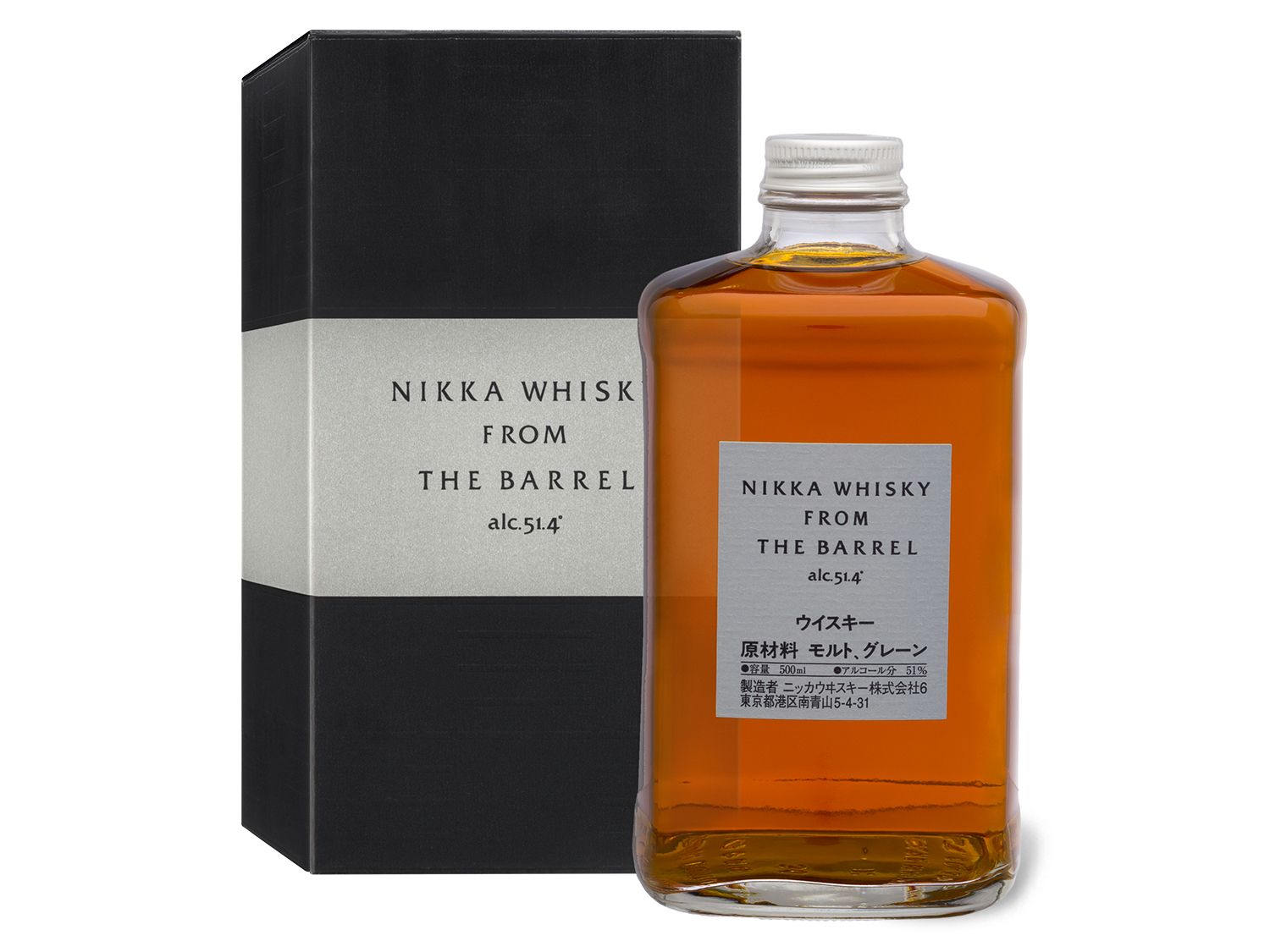 NIKKA Whisky from the Barrel mit Geschenkbox 51,4% Vol