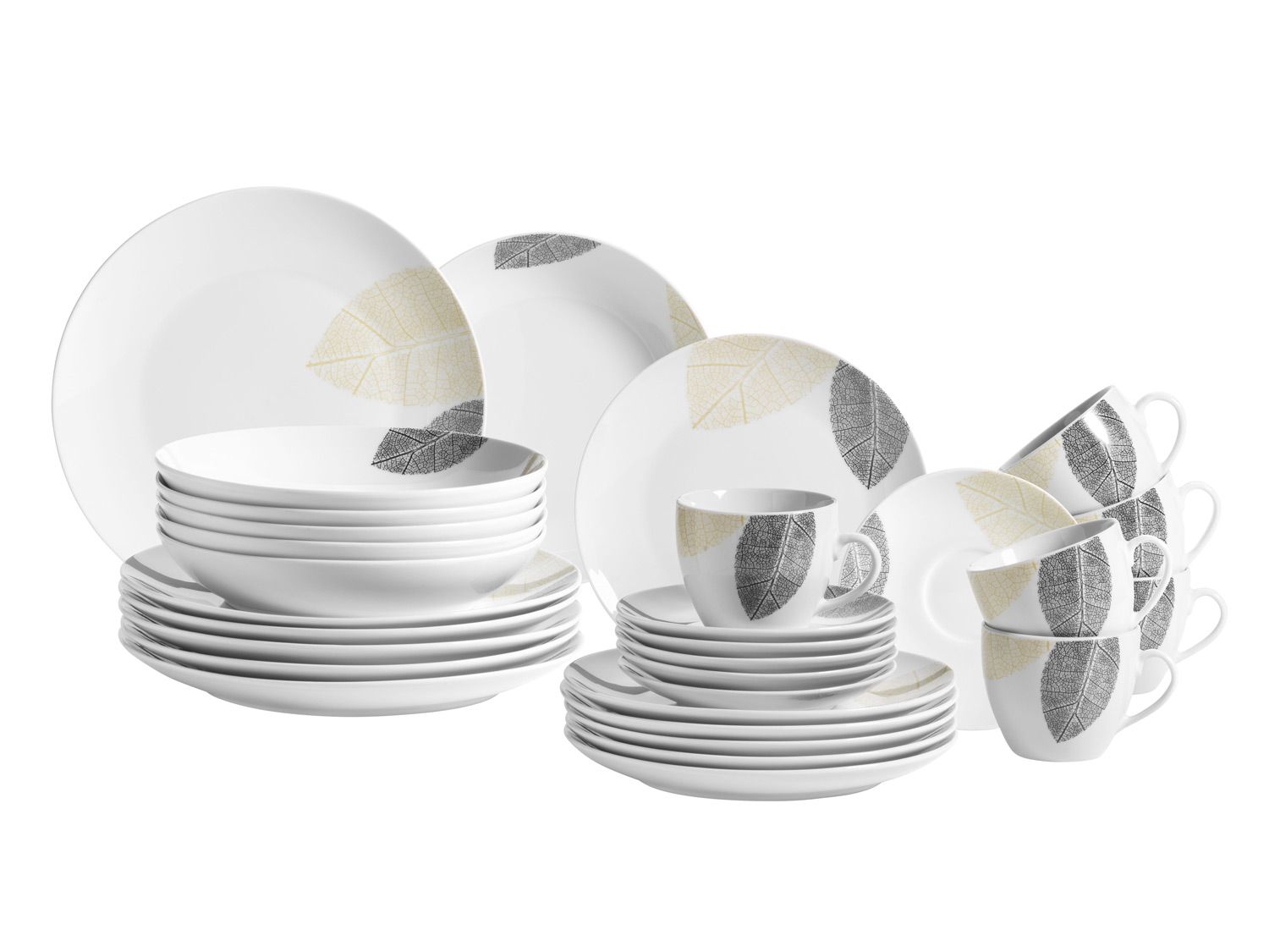 MÄSER Geschirrset »Jona«, 30-teilig