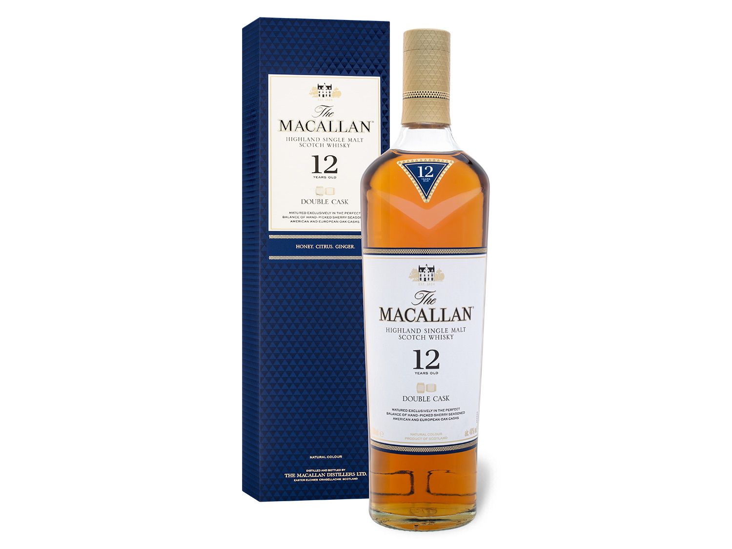 The Macallan Double Cask Highland Single Malt Scotch Whisky 12 Jahre 40% Vol