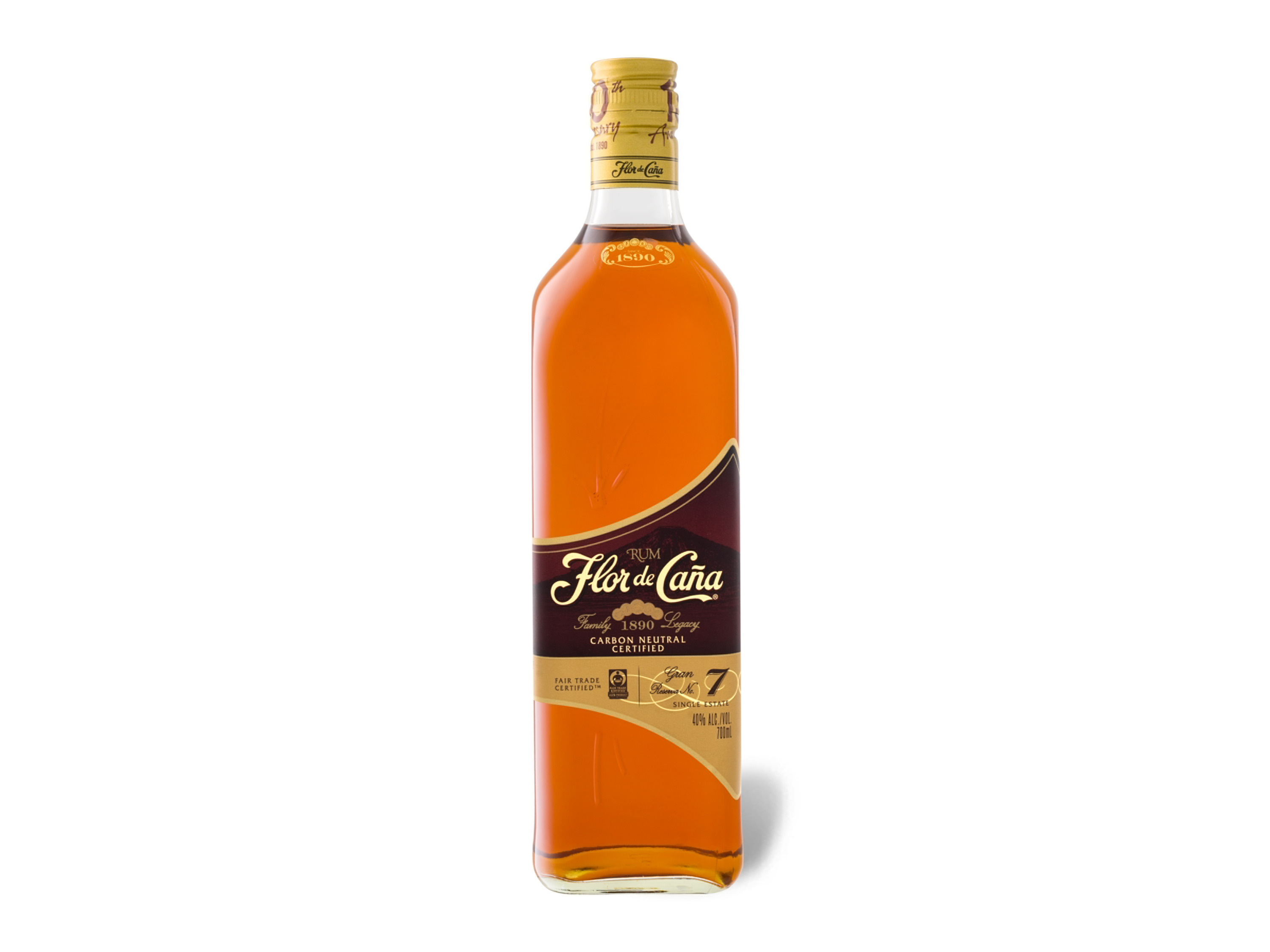 Flor de Caña Gran Reserva 7 Jahre Rum 40% Vol