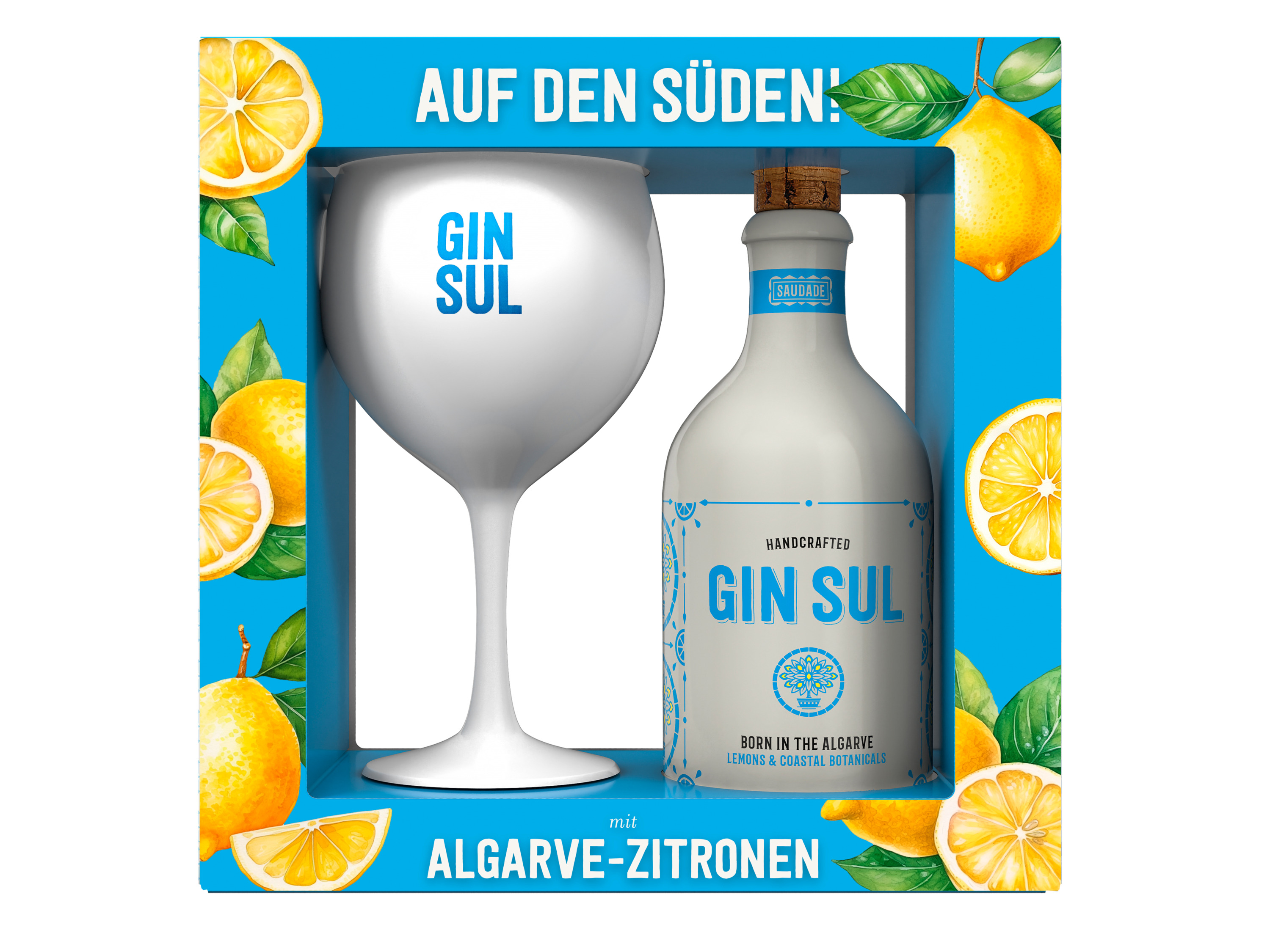 Gin Sul Dry Gin mit Geschenkbox 43% Vol