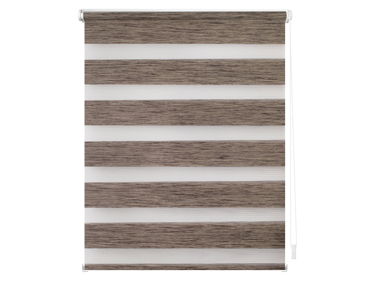 Lichtblick Duo Rollo Klemmfix, ohne Bohren, meliert (Hellbraun, 80 x 220 cm)