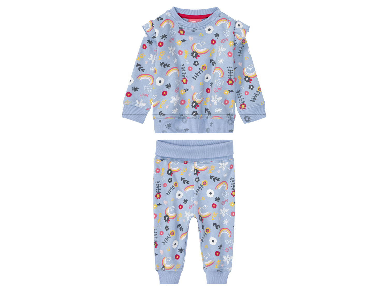 lupilu® Baby Jogginganzug (Hellblau, 74/80)