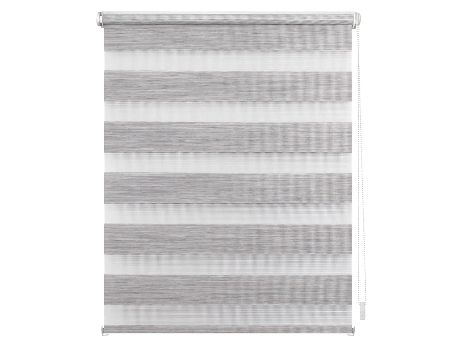 Lichtblick Duo Rollo Klemmfix, ohne Bohren, meliert (Hellgrau, 70 x 150 cm)