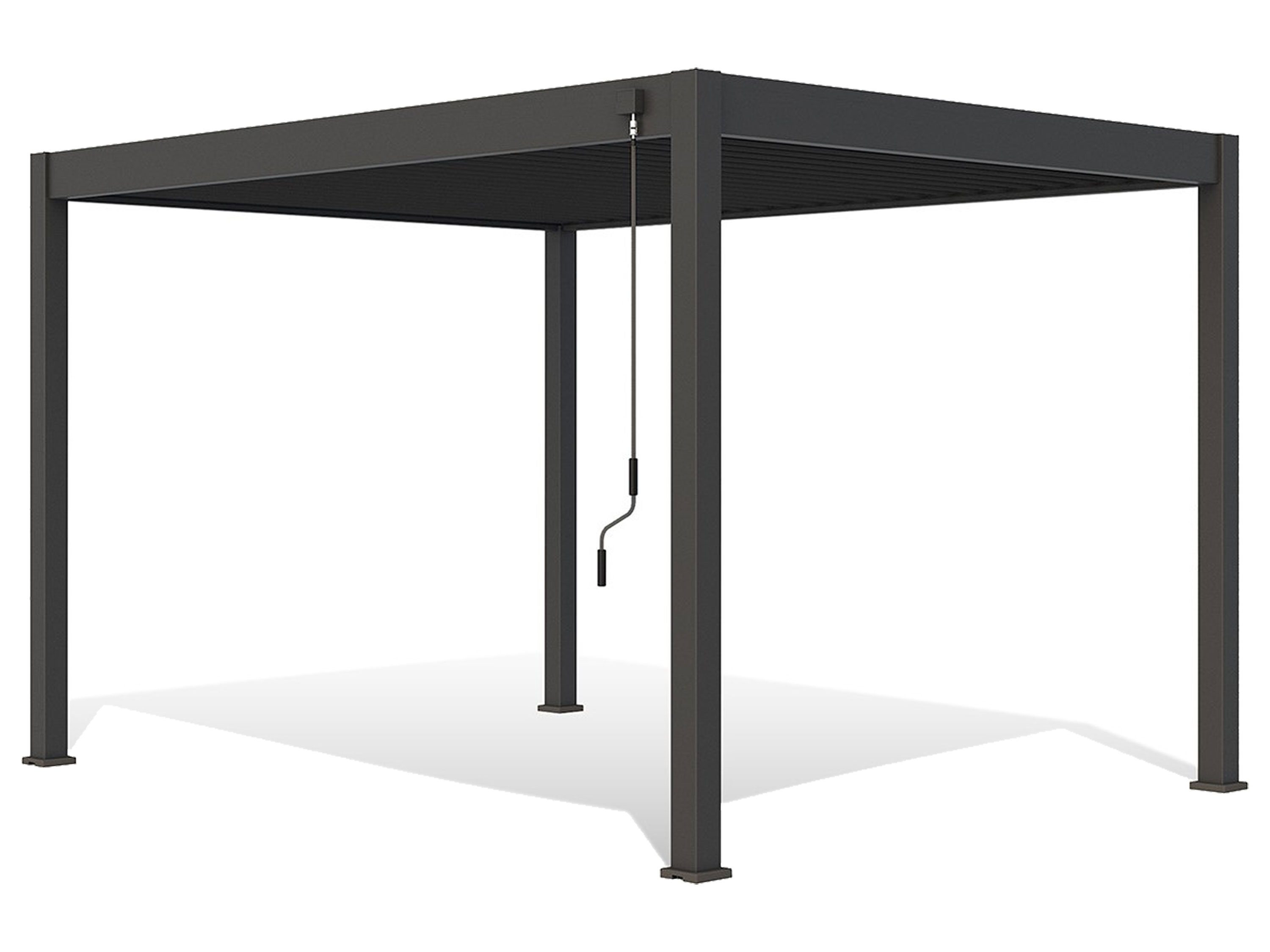 Pergoline Pavillon Superior (Anthrazit, 3x4 m)
