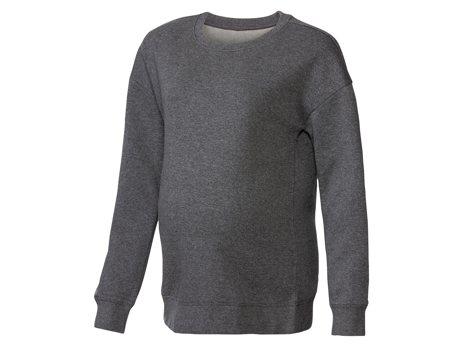 esmara® Damen Sweatpullover Umstandsmode (Dunkelgrau, XS(32/34))