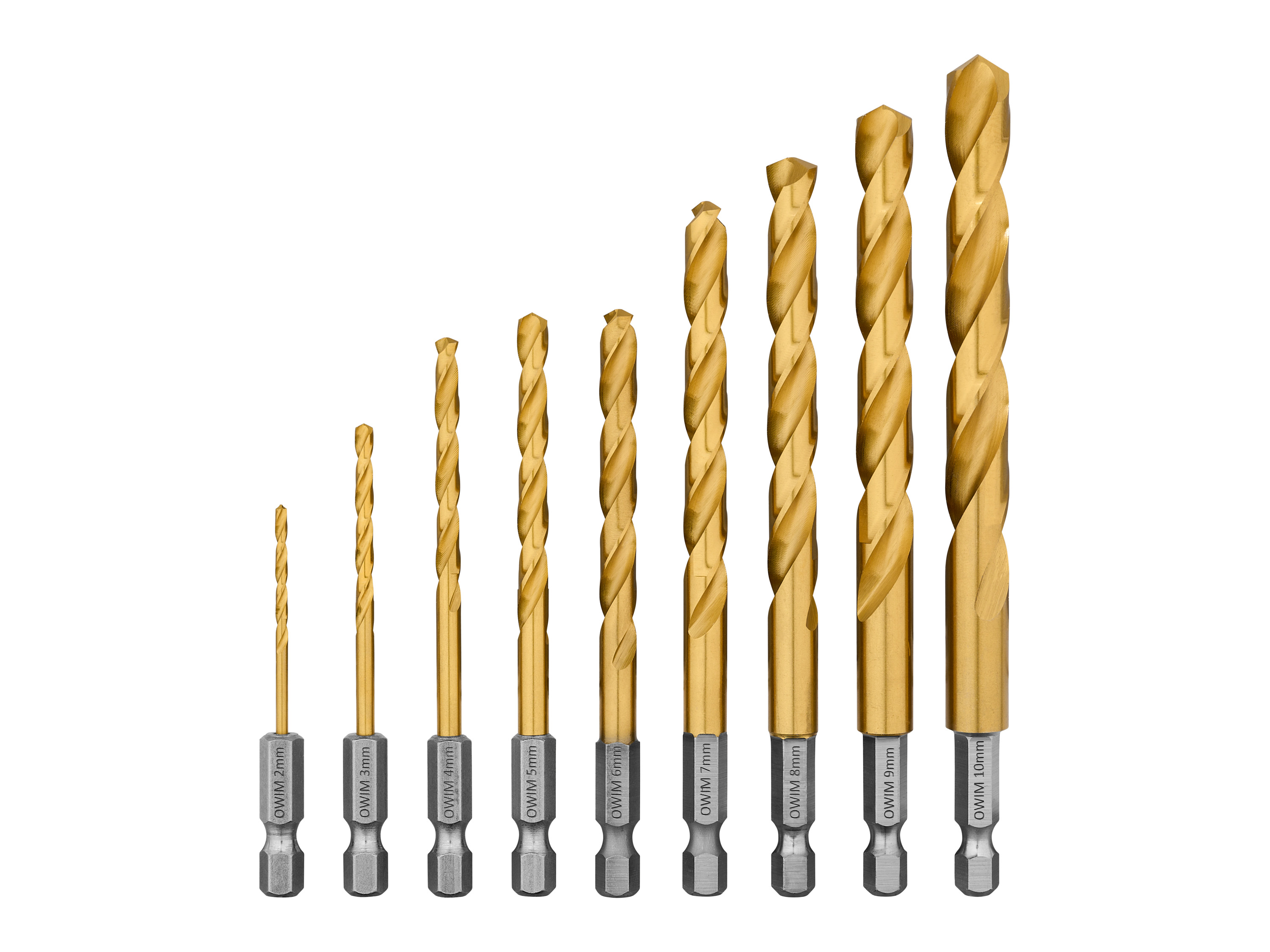 PARKSIDE® Winkelbithalter und Impact-Bohrer-Set (Impact-Bohrer-Set 9tlg.)