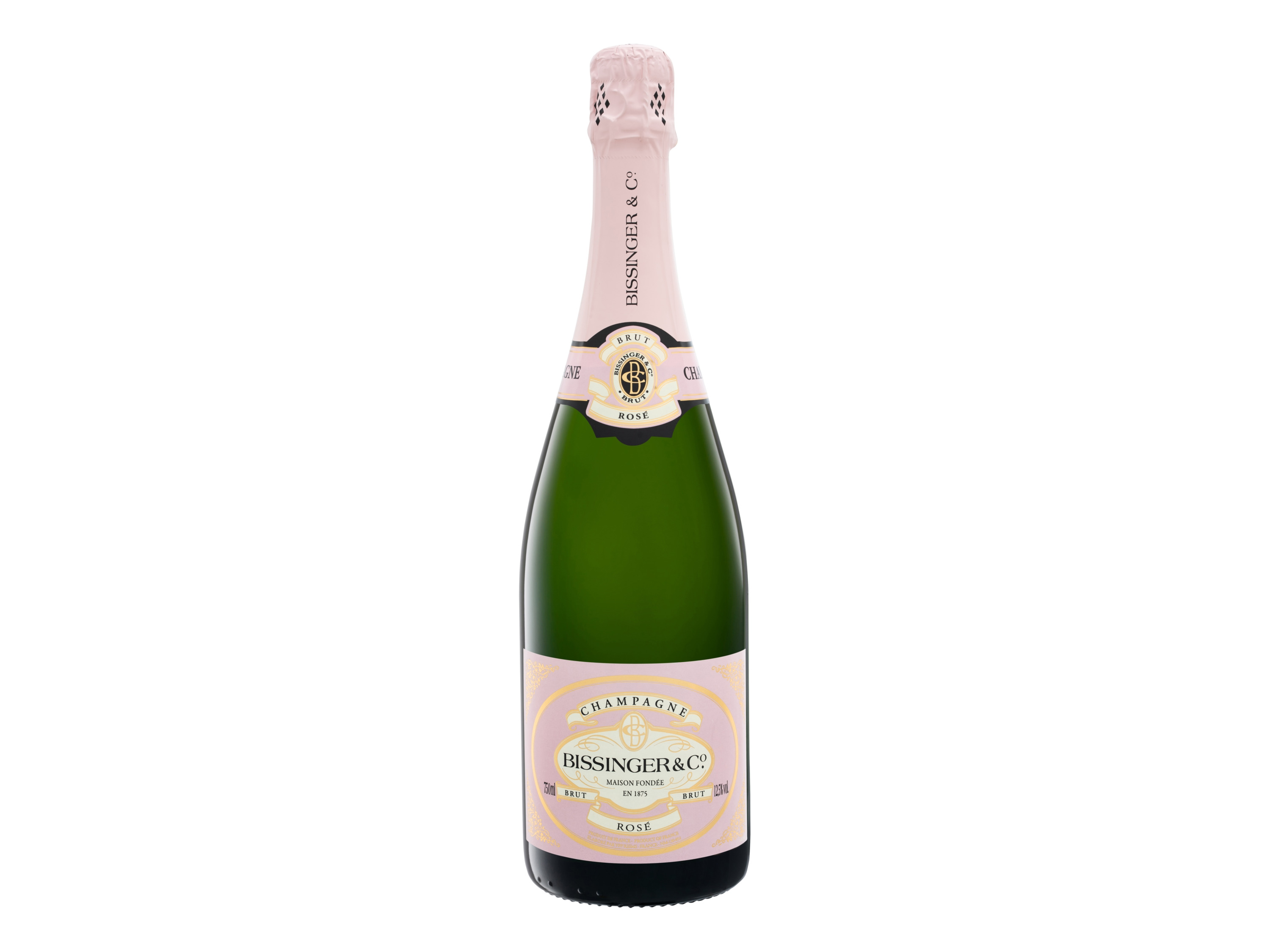 Bissinger Rosé brut, Champagner