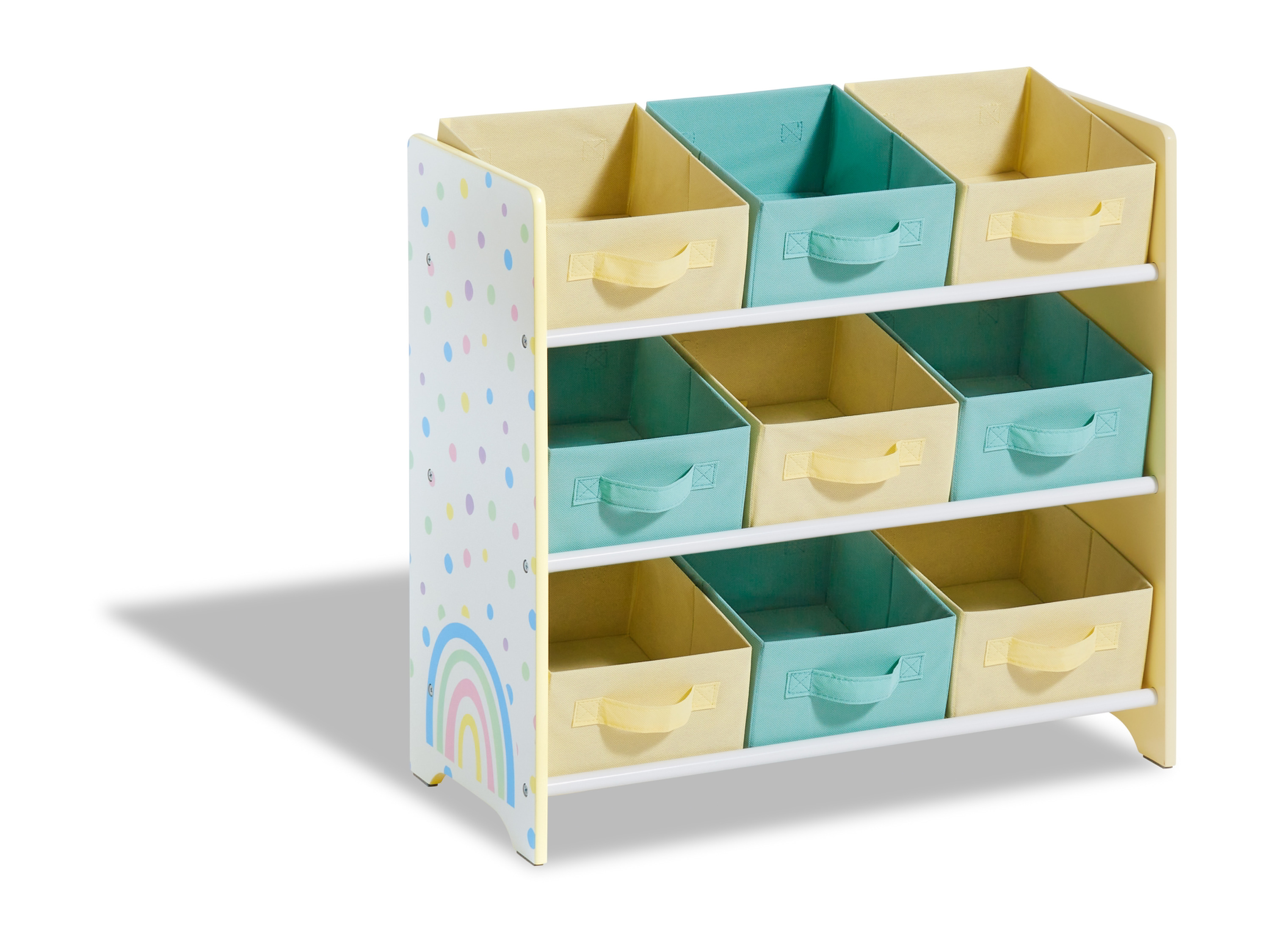 LIVARNO home Kinder Aufbewahrungsregal (Regenbogen/gelb)''