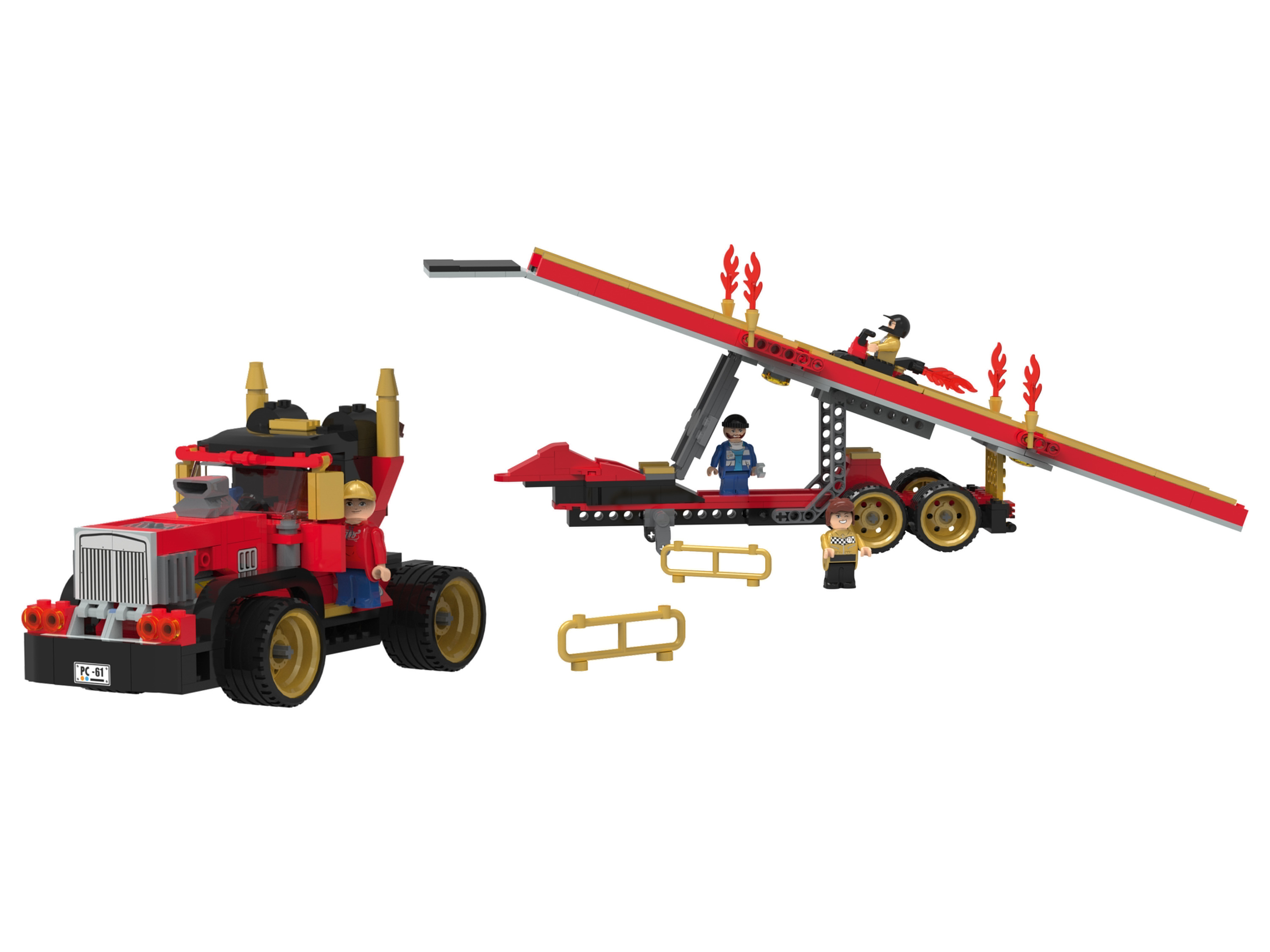 Playtive Clippys Set M (Stunt LKW)