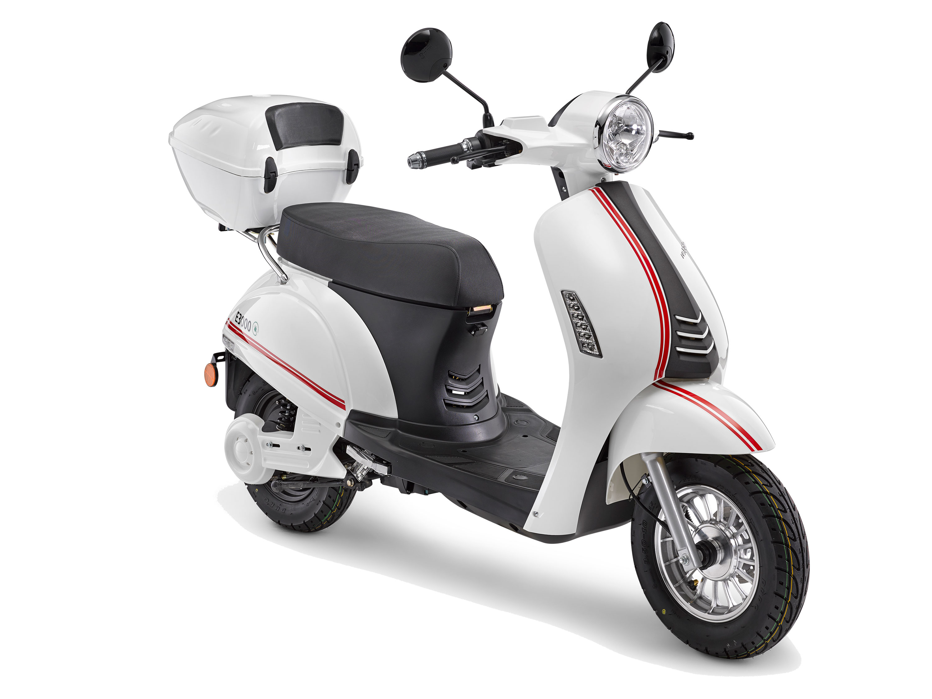 Luxxon E-Roller E3000 (45 km/h, Weiß)