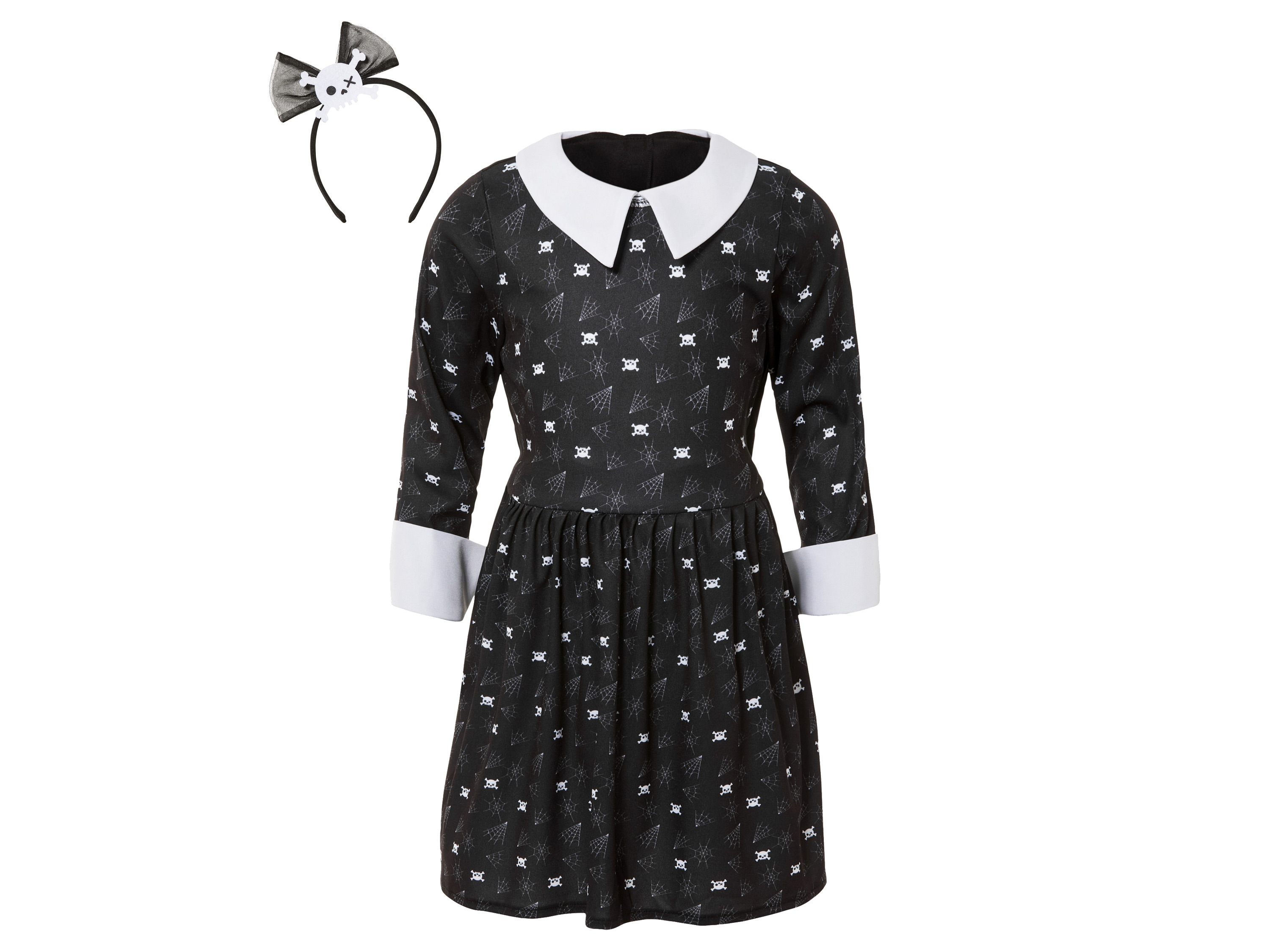 Kinder Mädchen Kostüm, 2-teilig (Schul Mädchen, 110/116)