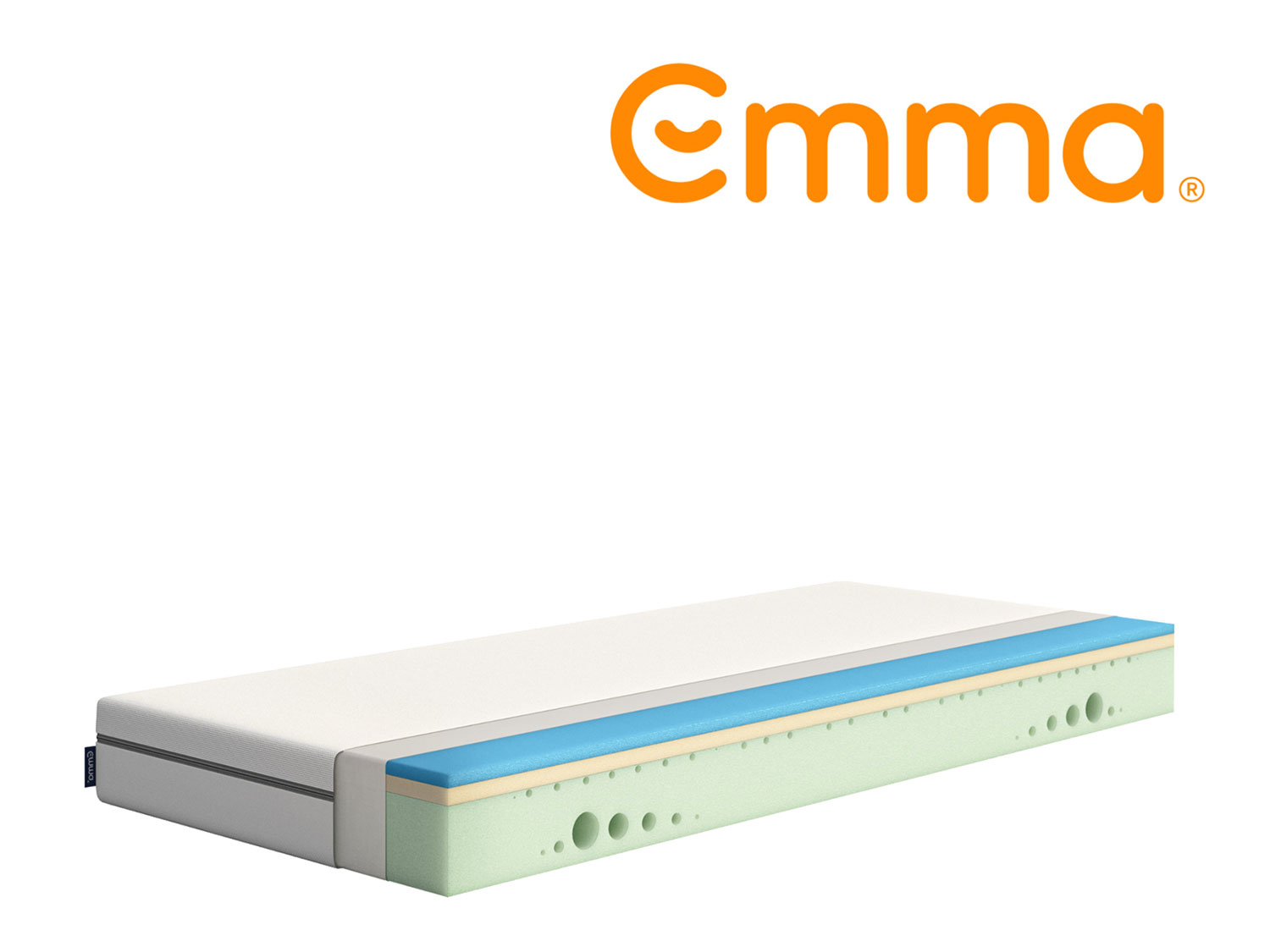 Matratze »Emma One«, ergonomisch, atmungsaktiv (Hart, 120 X 200 CM)