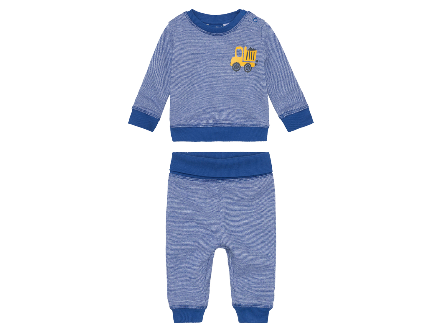 lupilu® Baby Jogginganzug  (Blau/Grau, 62/68)