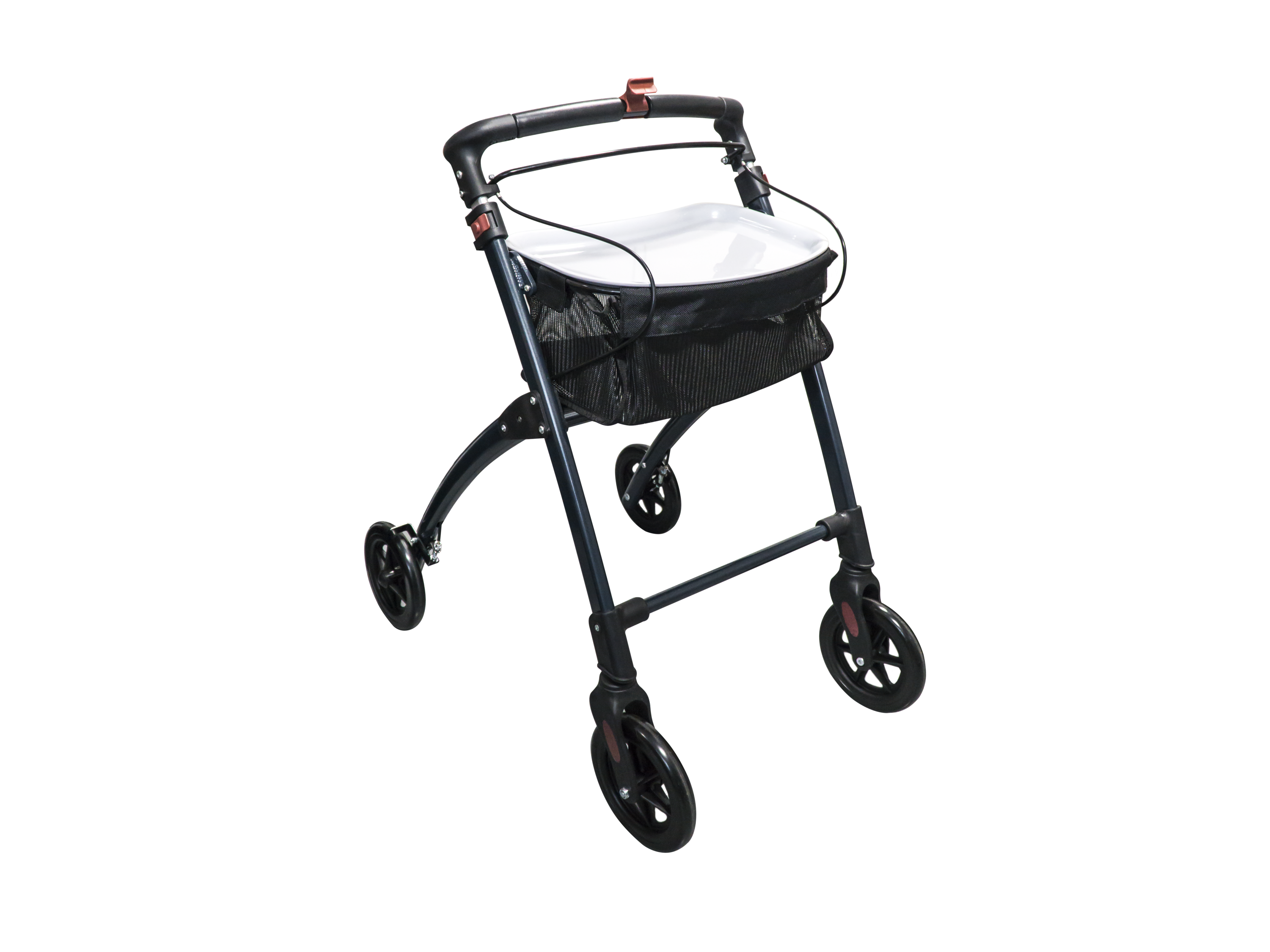 Ridder Wohnraum Rollator »Pit«, klappbar (Dunkelgrau)