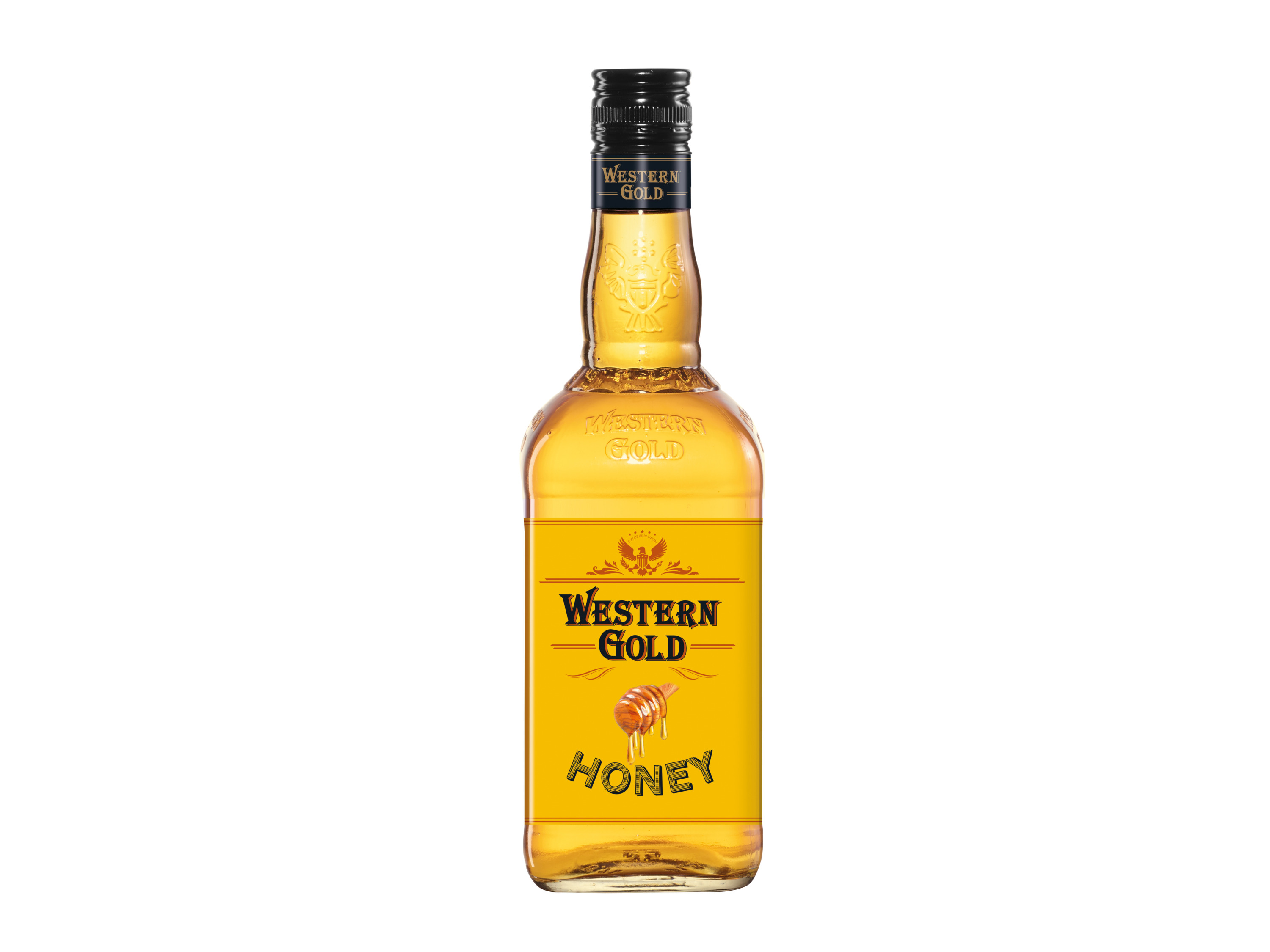 Western Gold Bourbon Whiskey meets Honey 35% Vol