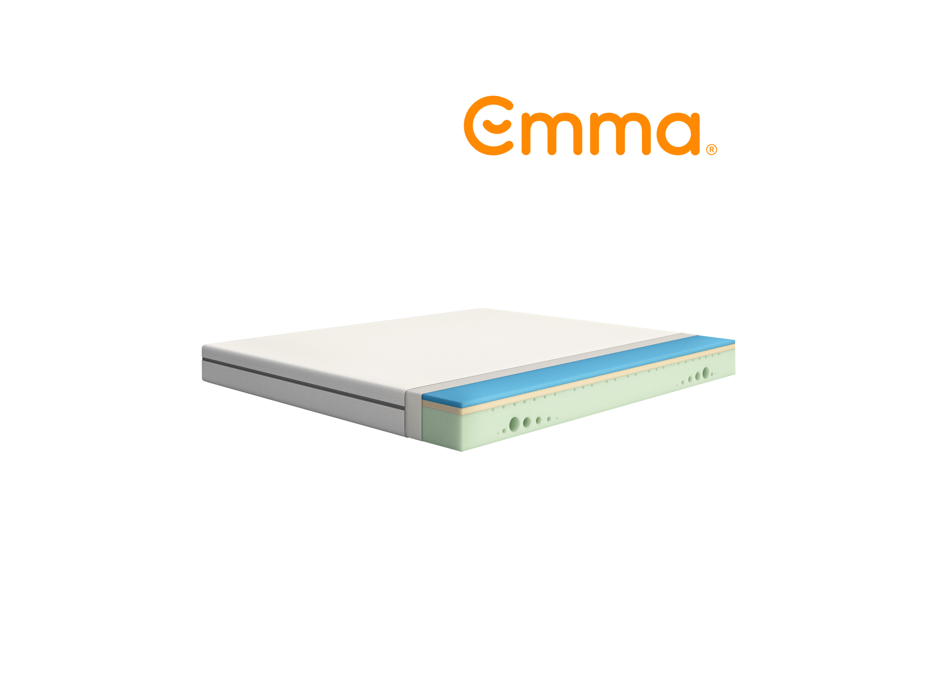 Matratze »Emma One«, ergonomisch, atmungsaktiv (Medium, 200 x 200 cm)''