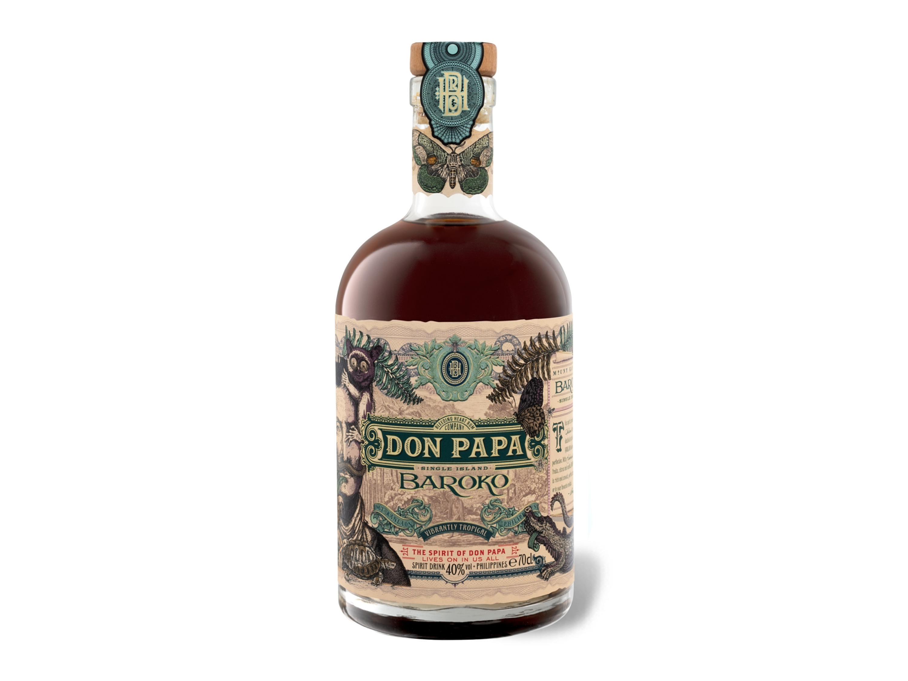 Don Papa Baroko (Rum-Basis) 40% Vol