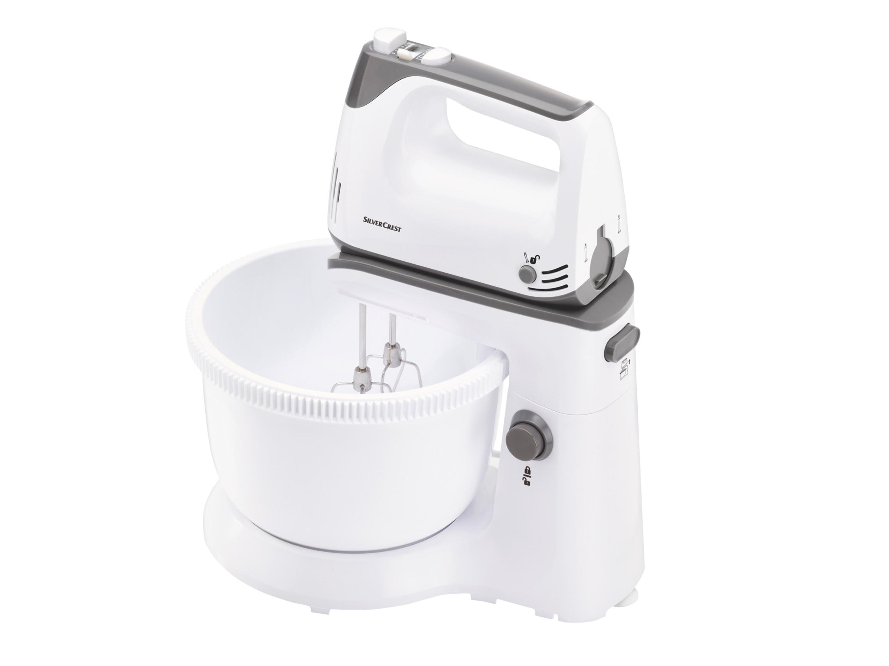 SILVERCREST® KITCHEN TOOLS Handmixer-Set »SHMS 300 D2« mit Schüssel und Spritzschutz