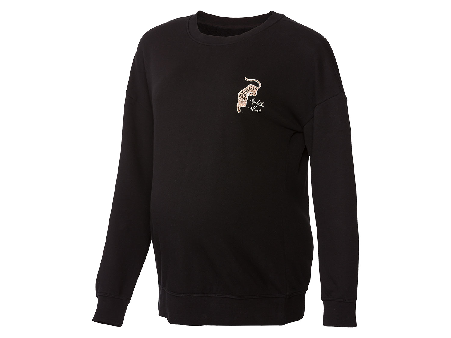 esmara® Damen Sweatpullover Umstandsmode (Schwarz, L(44/46))