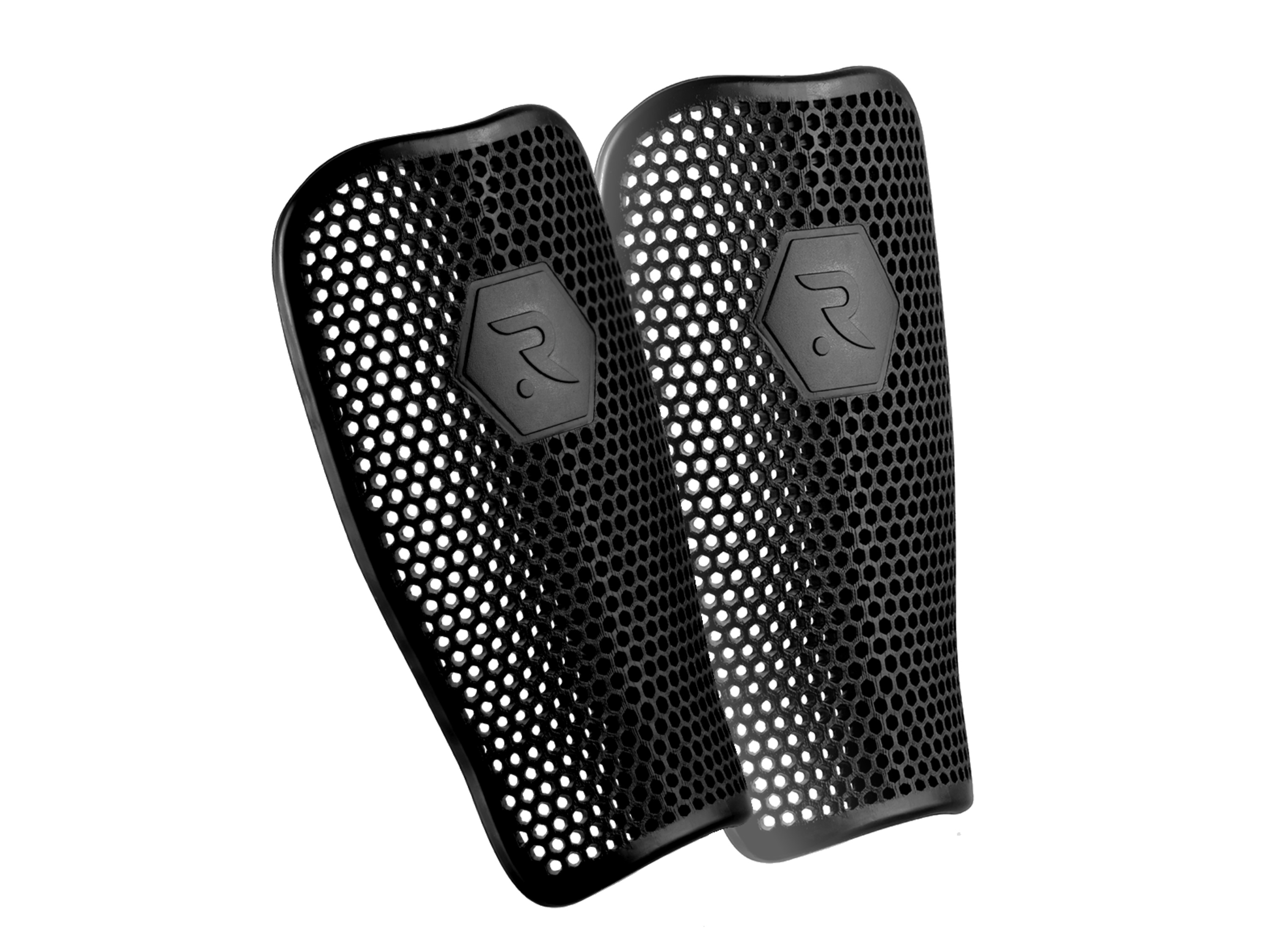 ROCZ Kinder-Fußball-Schienbeinschoner (Schwarz, S)