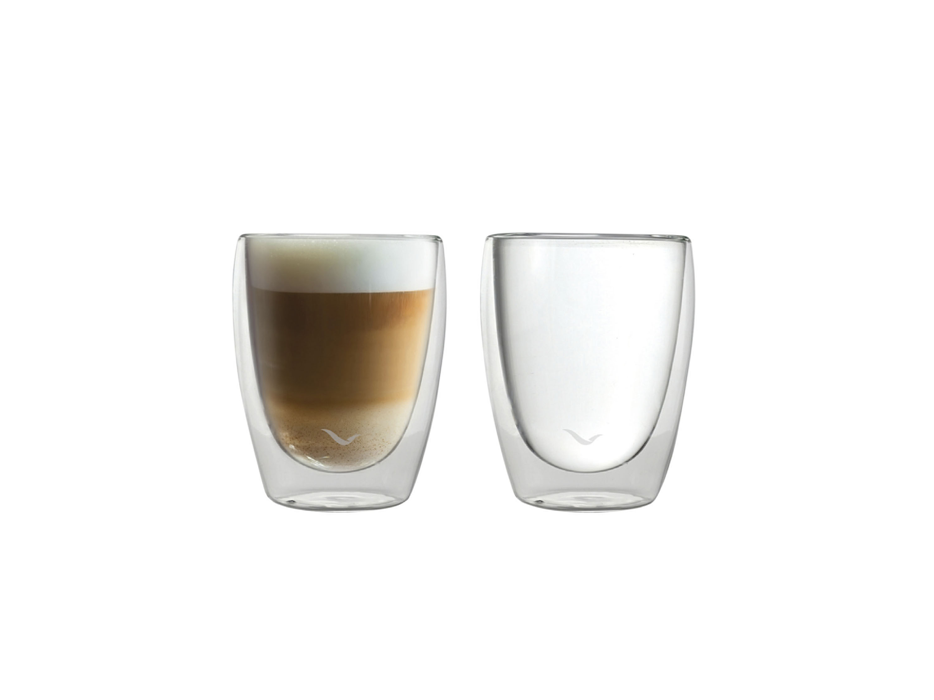 Mövenpick Thermoglas Latte Macchiato 2er Set/Cappuccino 2er Set/Espresso 4er Set (Kaffee/Cappuccino 2er Set)