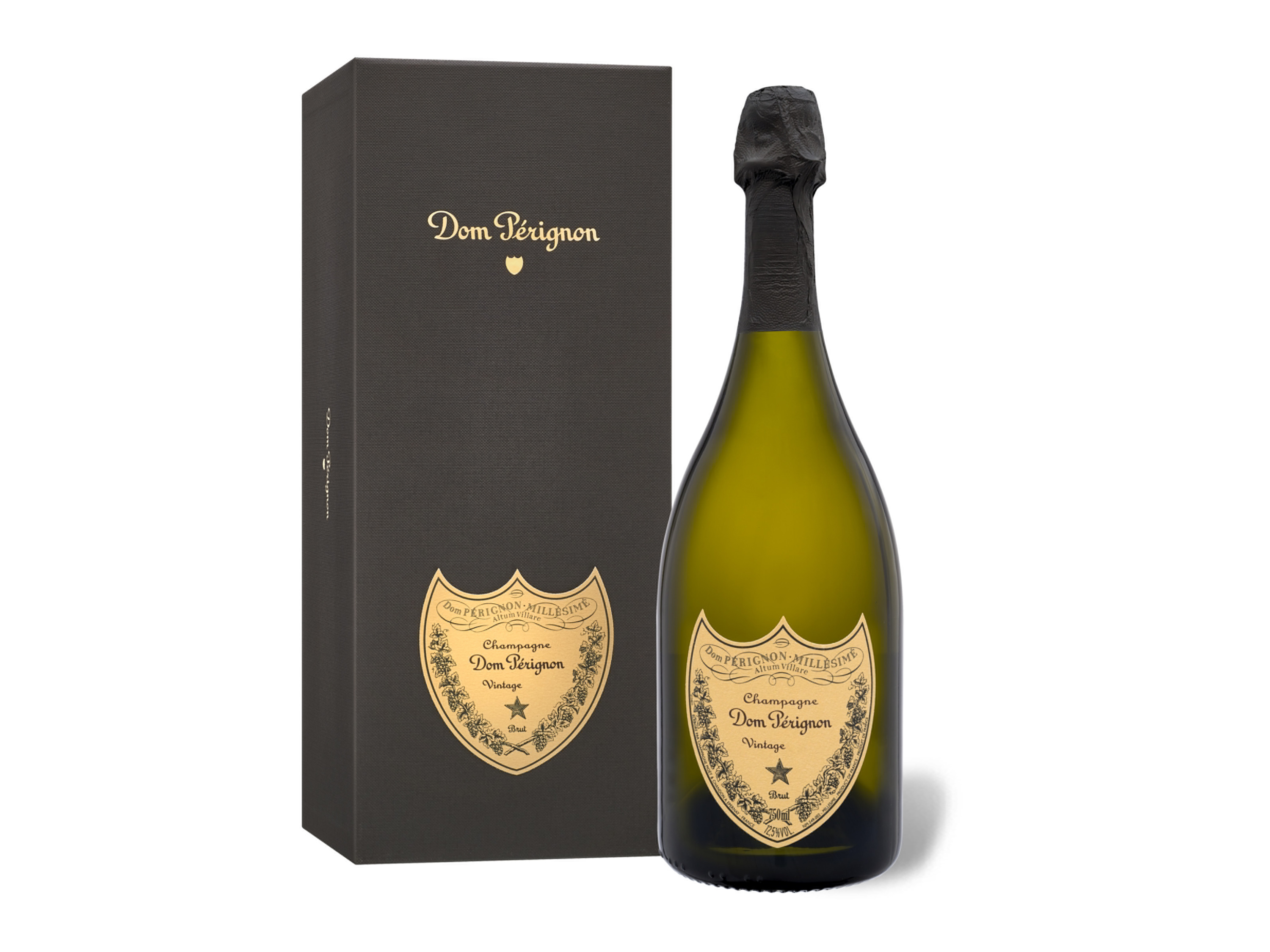 Dom Pérignon Vintage brut, Champagner 2015 mit Geschenkbox