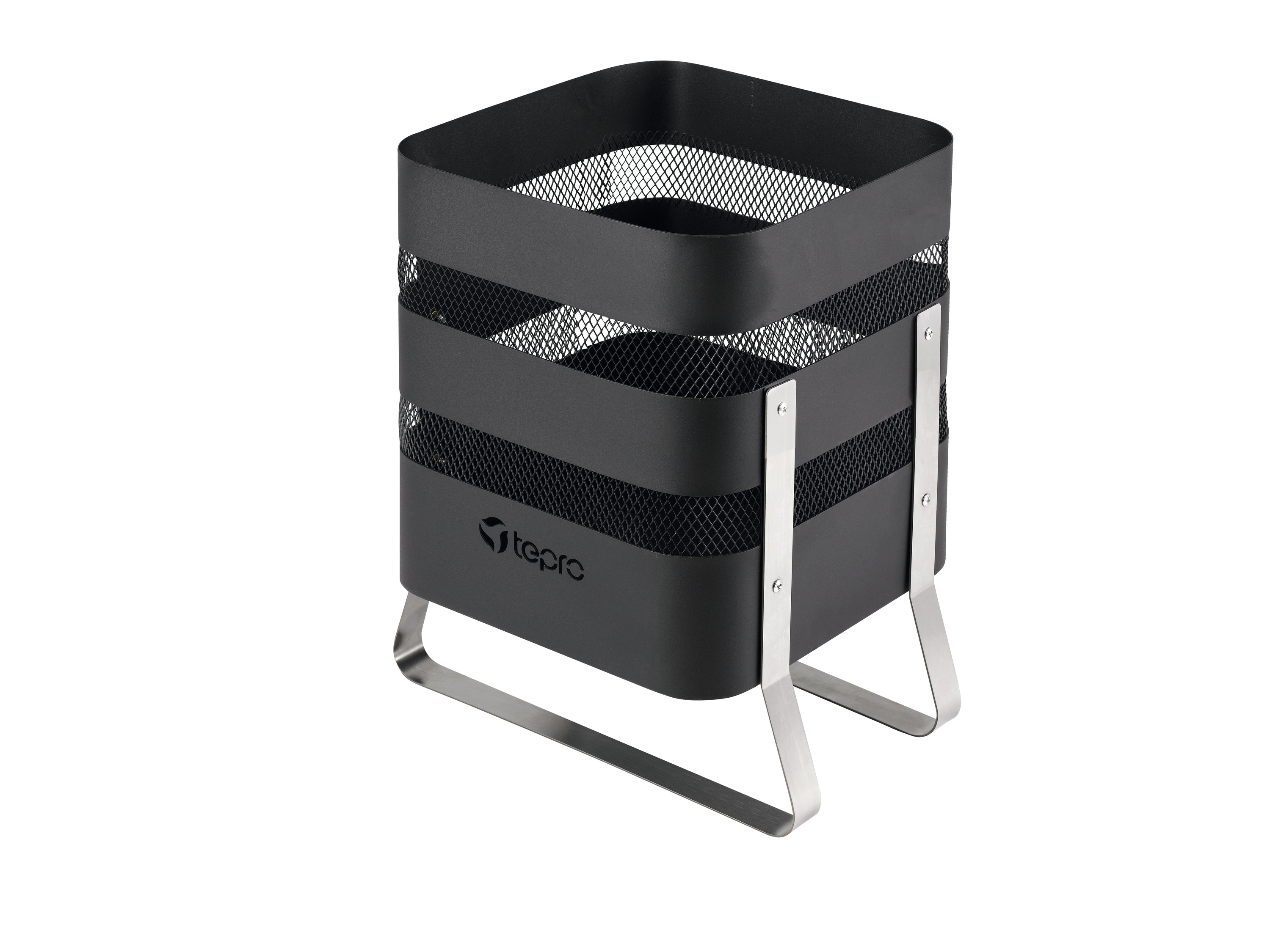 tepro Design Feuerkorb »Milburn«, aus Edelstahl, schwarz