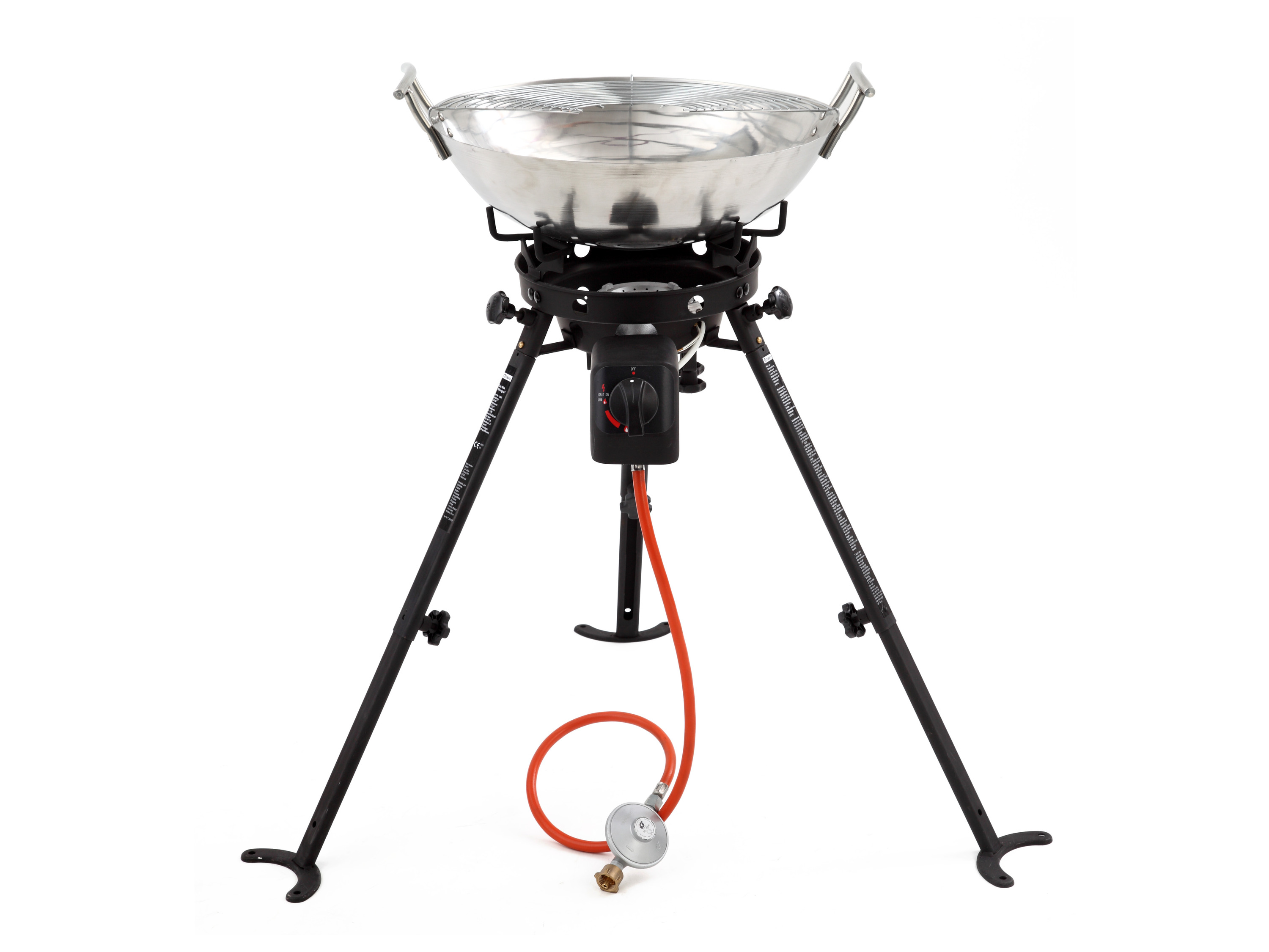 tepro Gas-Wok »Shanghai«, mit abnehmbaren Beinen, Ø ca. 45 cm