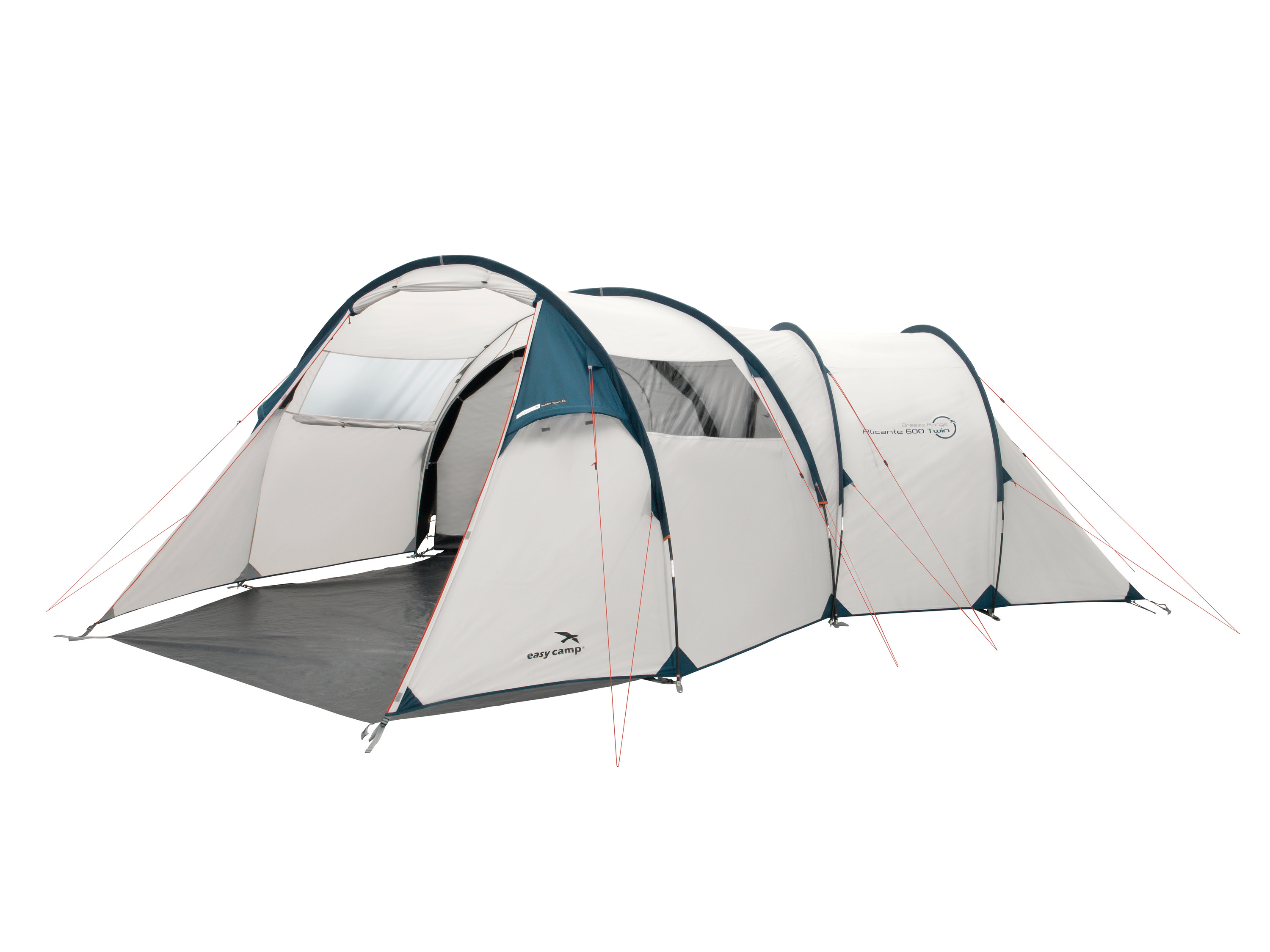 Easy Camp Tunnelzelt, »Alicante 600 Twin«, 6 Personen