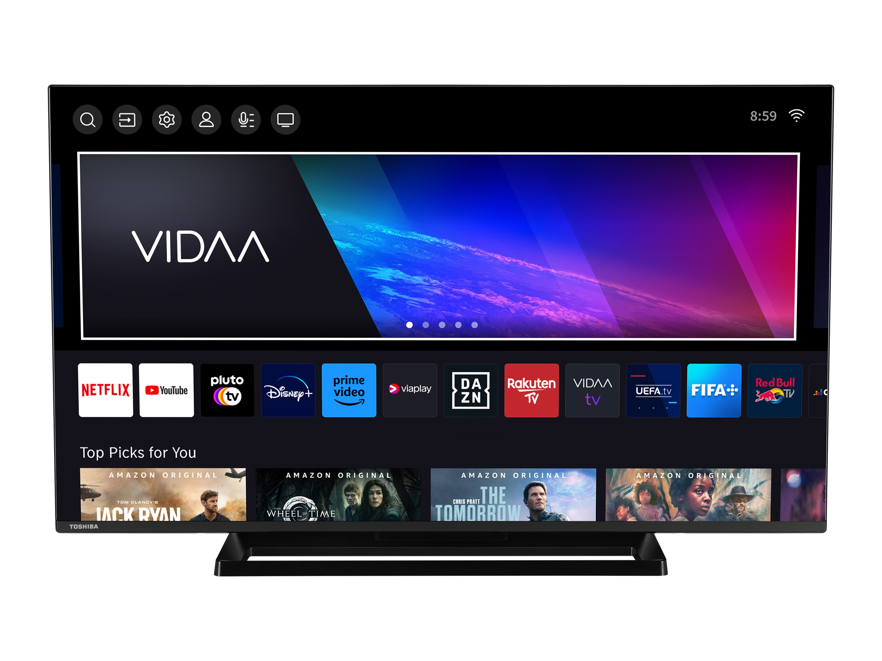 TOSHIBA Fernseher LV3E63DAZ VIDAA Smart TV Full HD (43 Zoll)