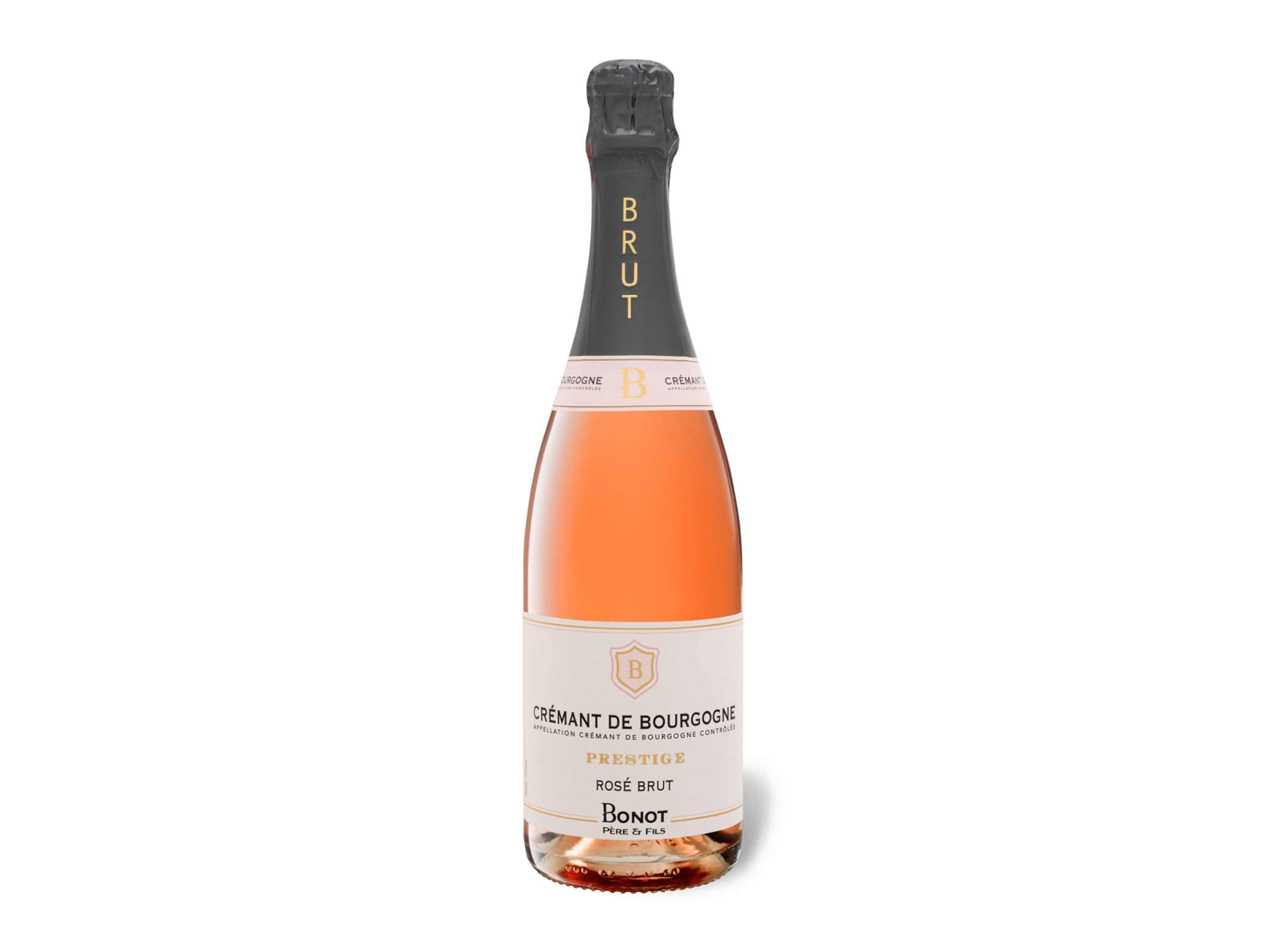 Bonot Père & Fils Crémant de Bourgogne Prestige AOC brut rosé, Schaumwein