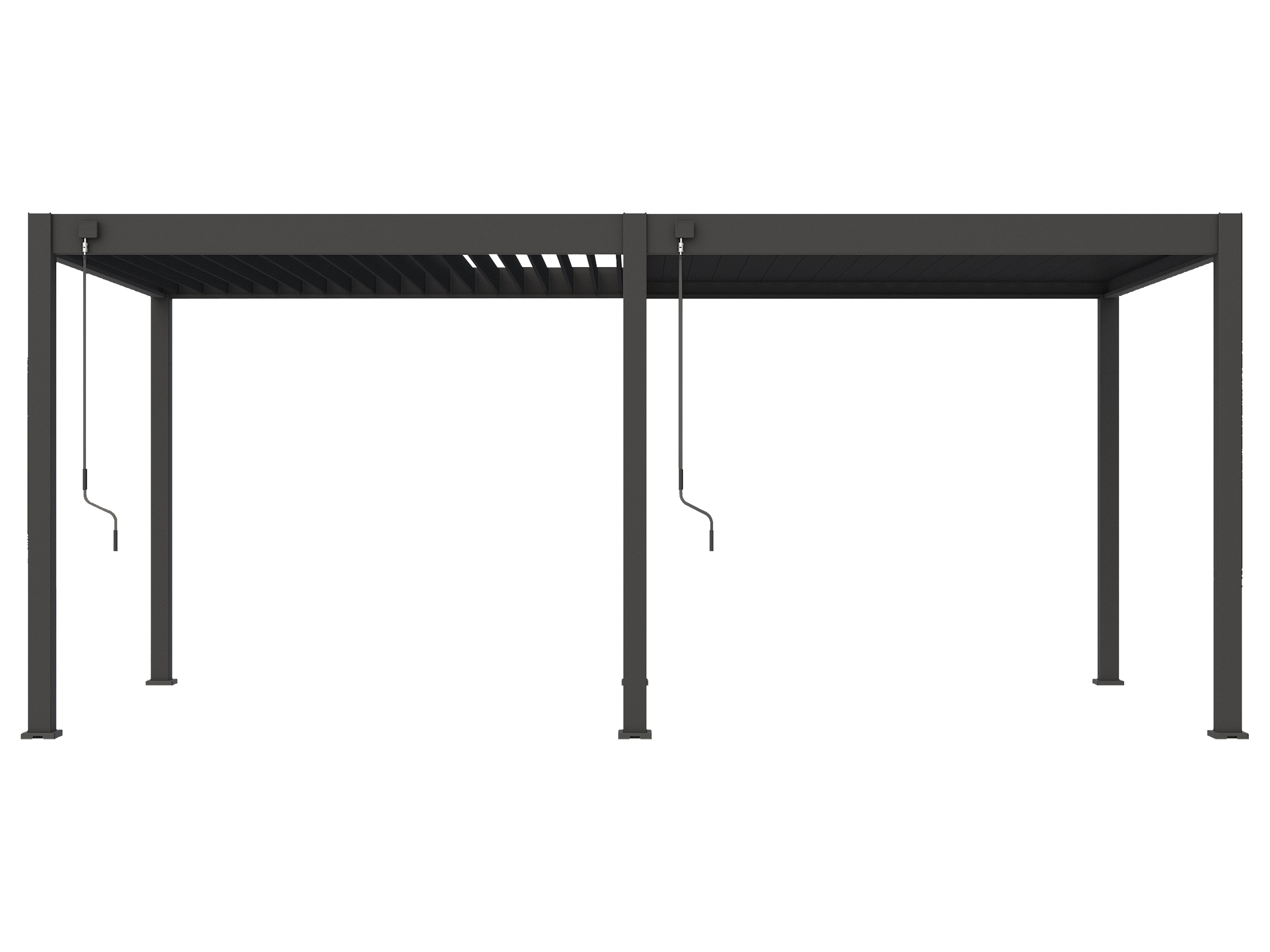 Pergoline Pavillon Superior (Anthrazit, 3,6x5,3 m)