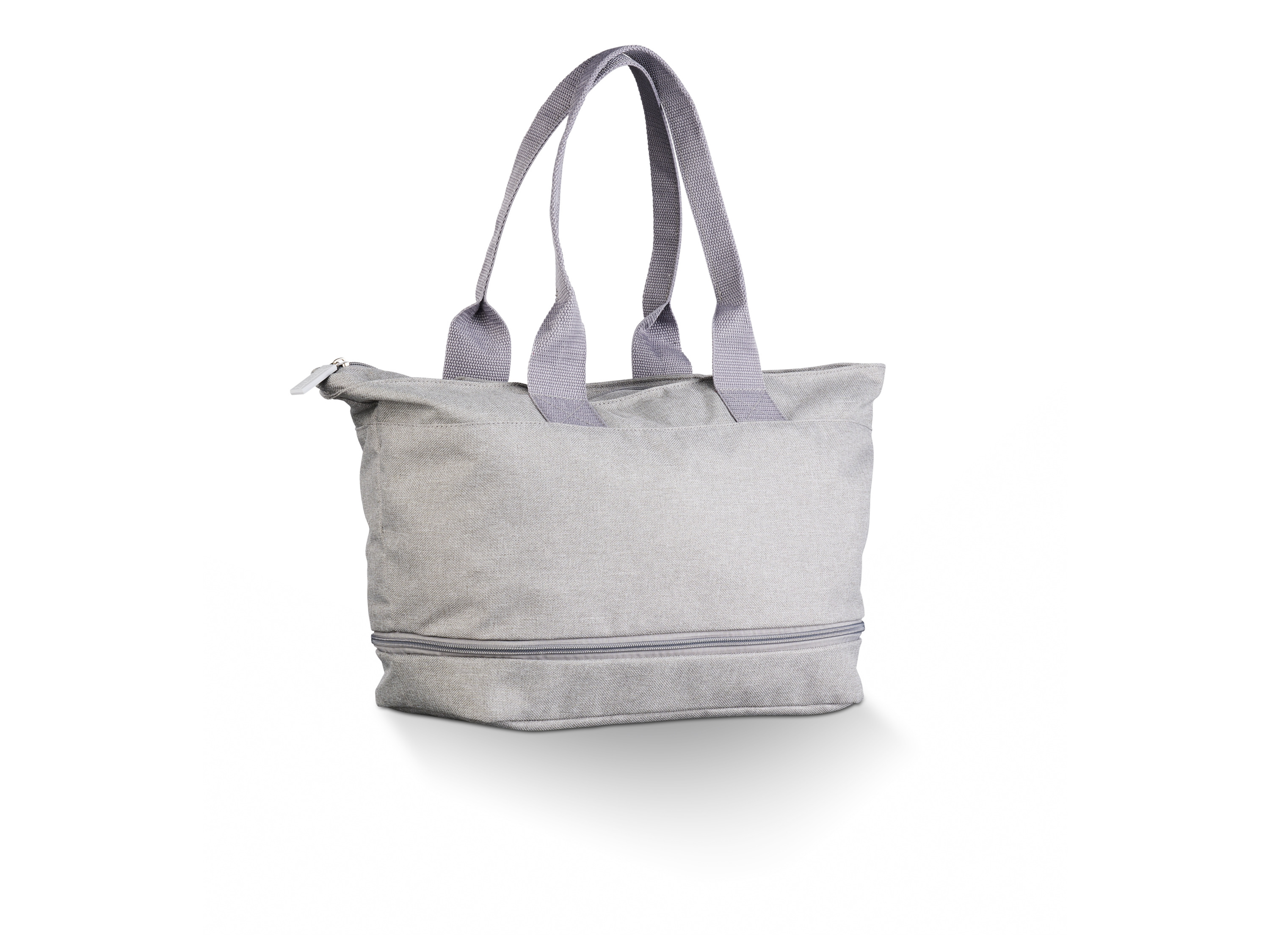 TOPMOVE® Flaschentasche / Shopper grau (Shopper)''