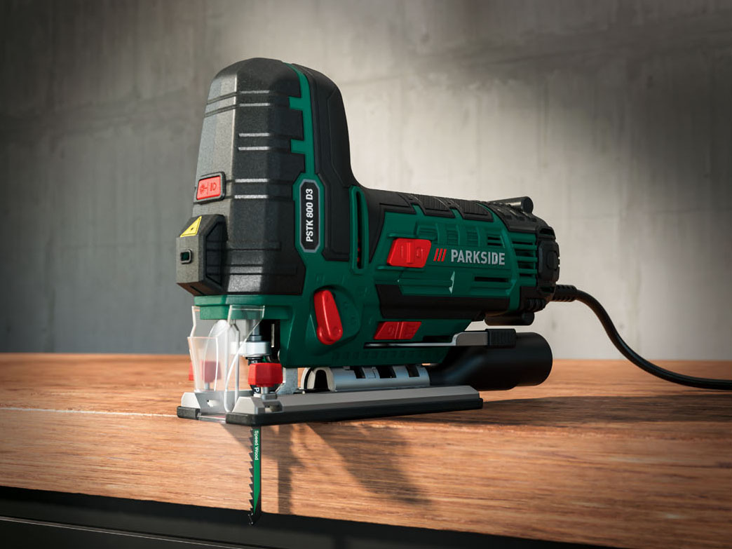 PARKSIDE® Pendelhubstichsäge »PSTK 800 D3«, 800 W, einstellbarer Pendelhub''