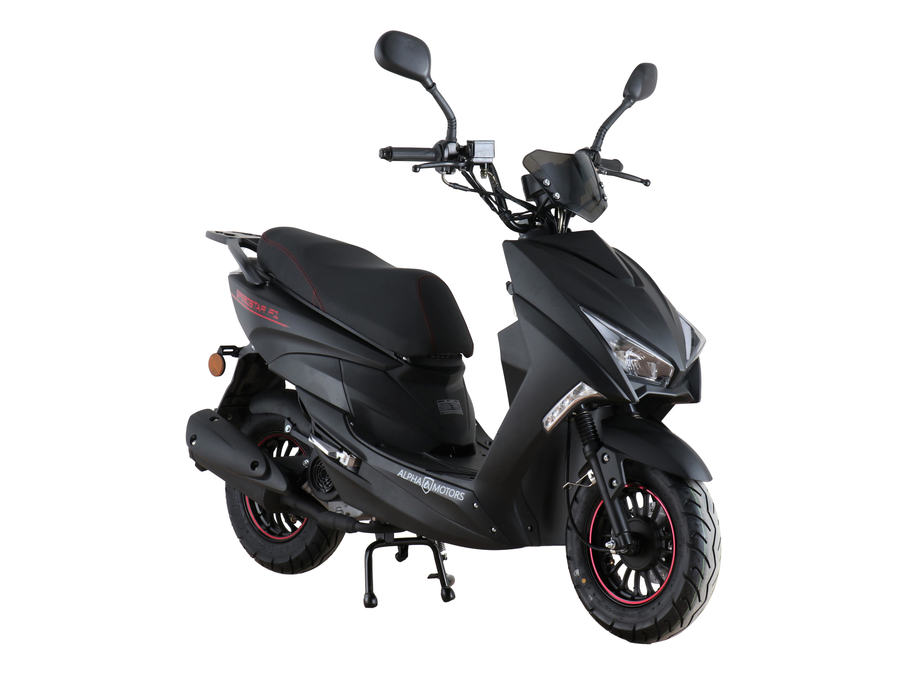 Alpha Motors Motorroller »Speedstar FI« 50 ccm, 25 km/h / 45 km/h, EURO 5 (25 km/h (Mofaroller))