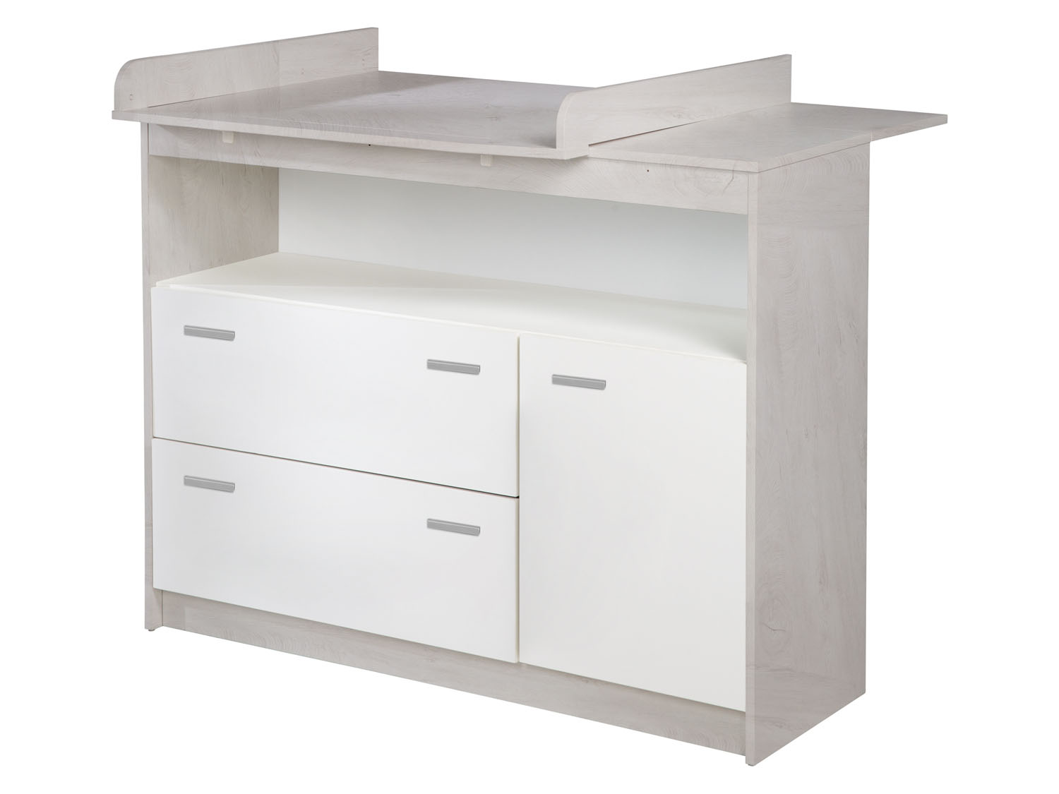 roba Wickelkommode »Julia«, weiß, mit abnehmbarem Wickelaufsatz