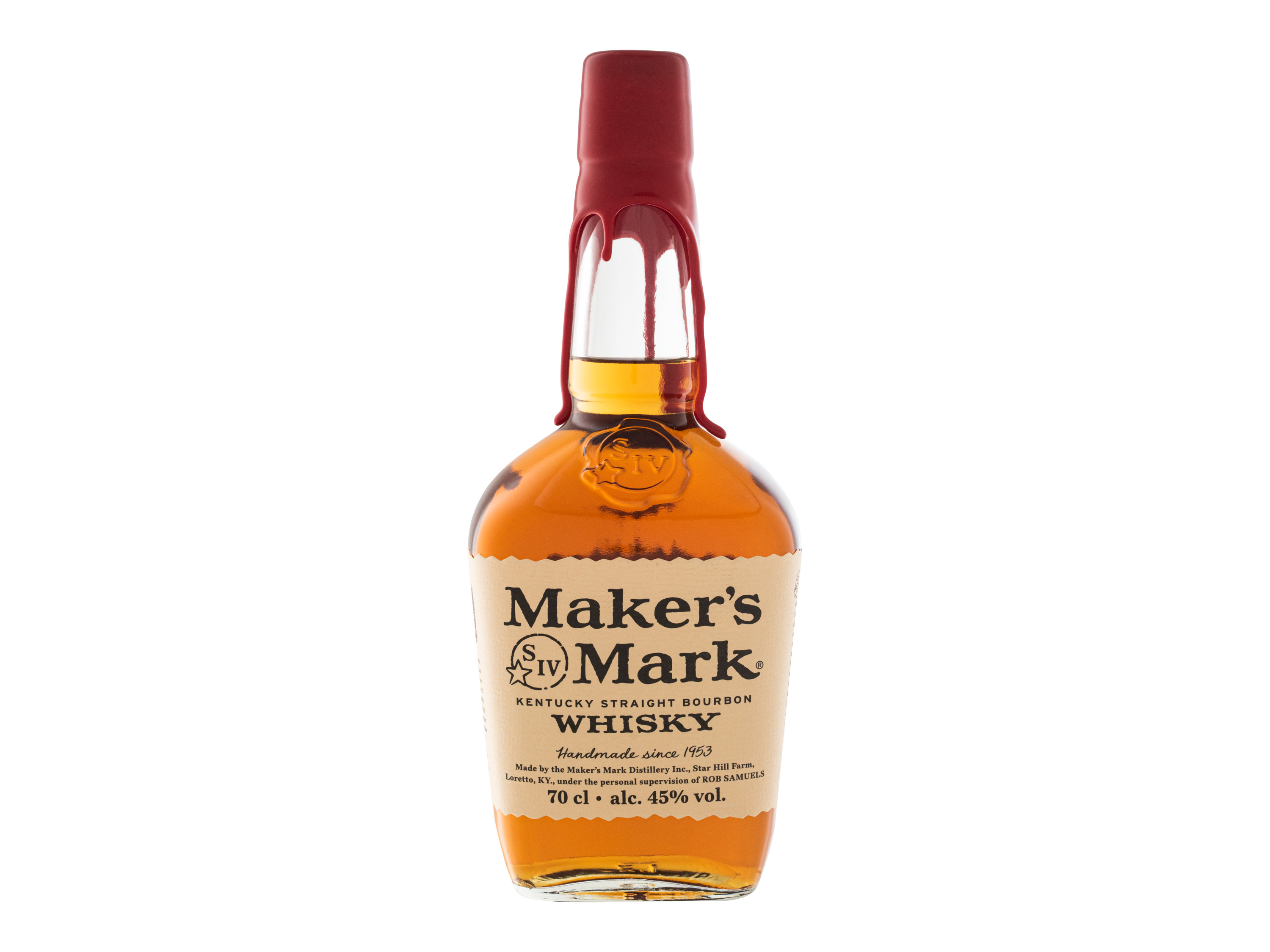 Maker's Mark Kentucky Straight Bourbon Whisky 45% Vol