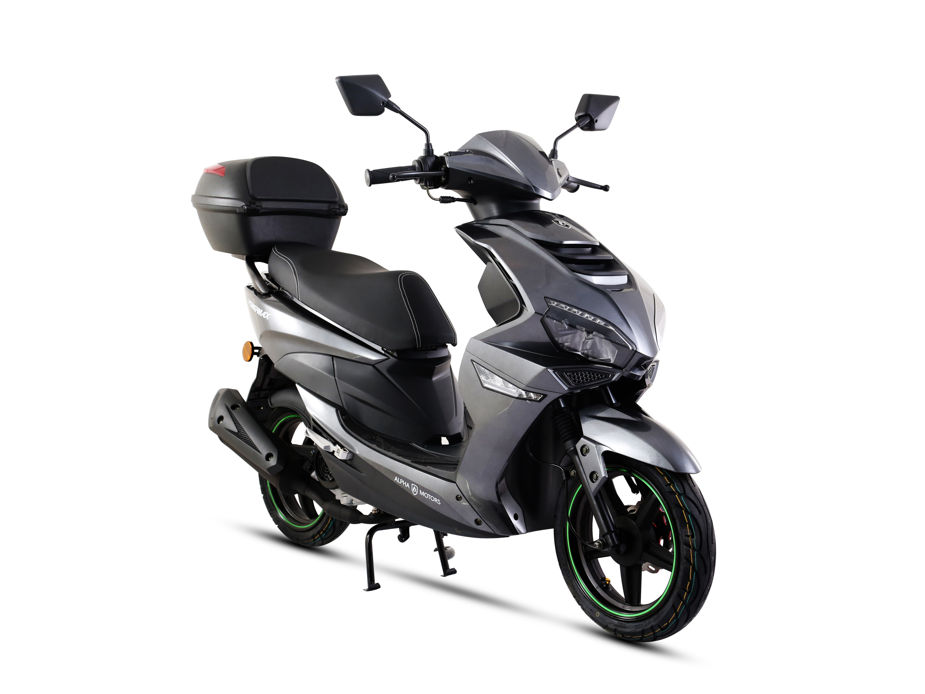 Alpha Motors Motorroller »Powermax« 50 ccm, 45km/h, EURO 5 (mit Topcase)