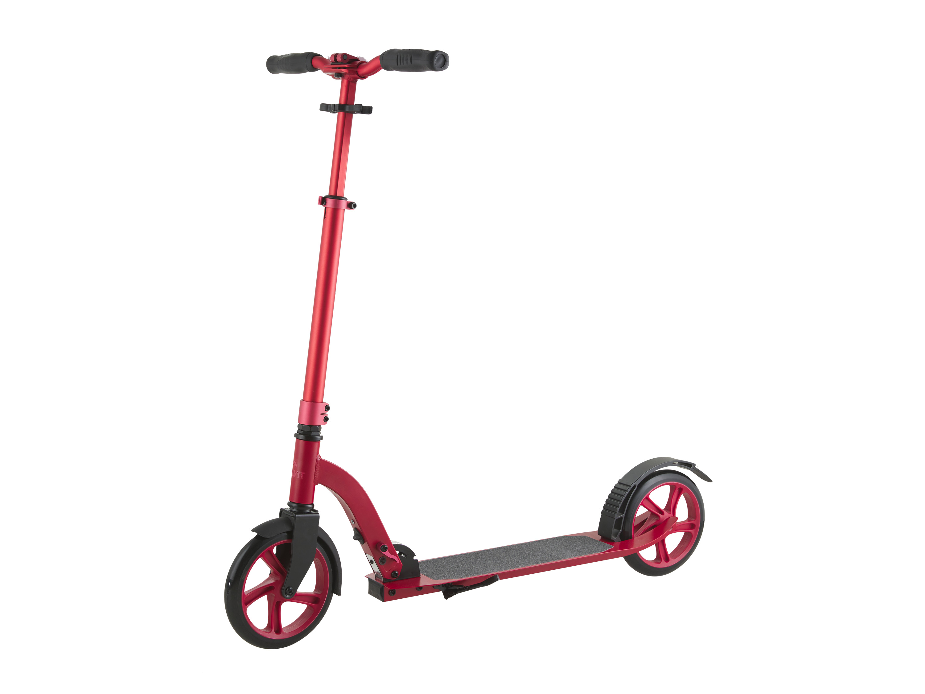 CRIVIT Aluminium-Scooter Big Wheel (Rot)