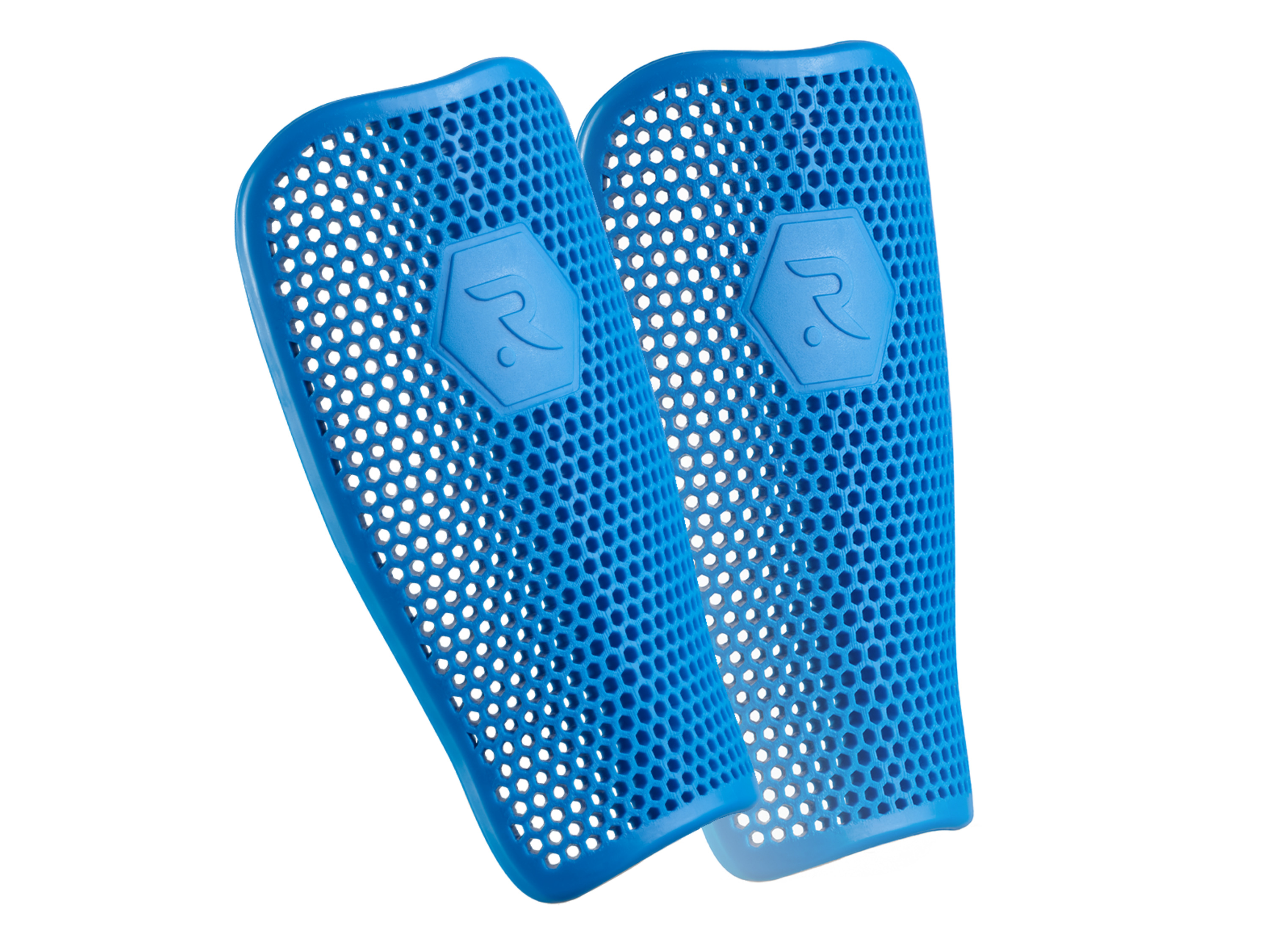 ROCZ Kinder-Fußball-Schienbeinschoner (Blau, S)