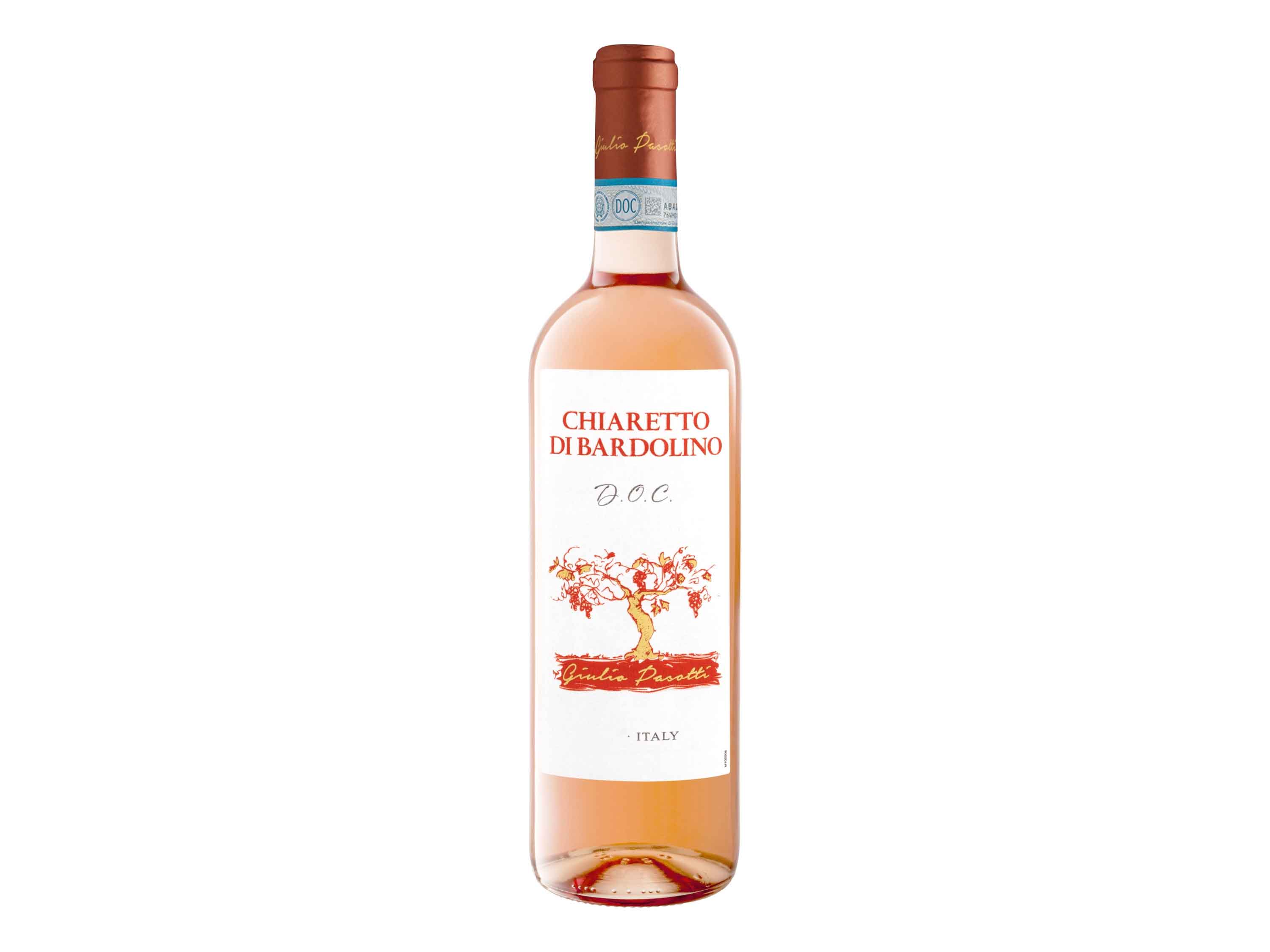 Giulio Pasotti Chiaretto di Bardolino DOC trocken, Roséwein 2024 - Mindestbestellmenge 6