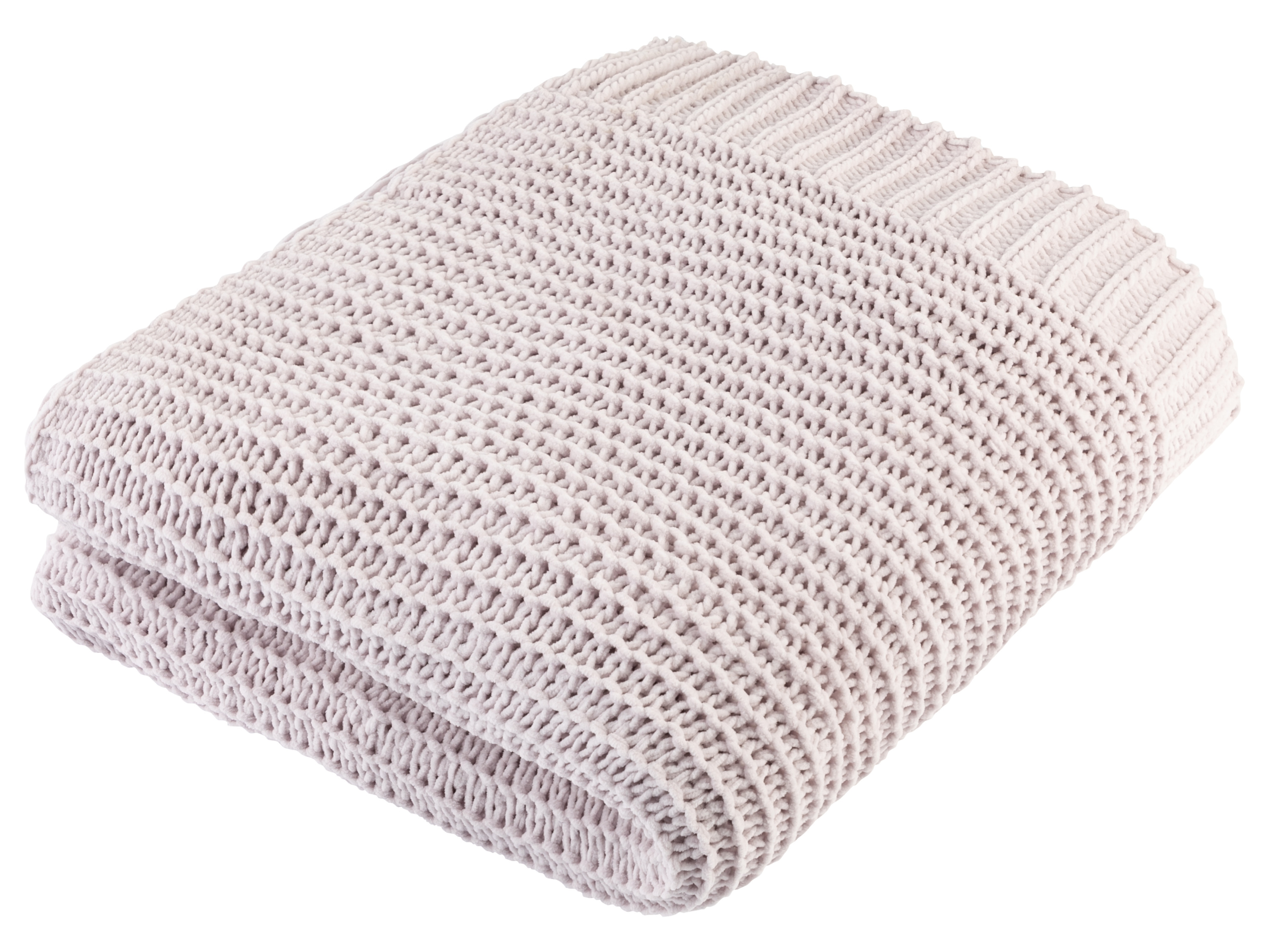 LIVARNO home Kuscheldecke Chenille, 125 x 140 cm (hellrosa)''