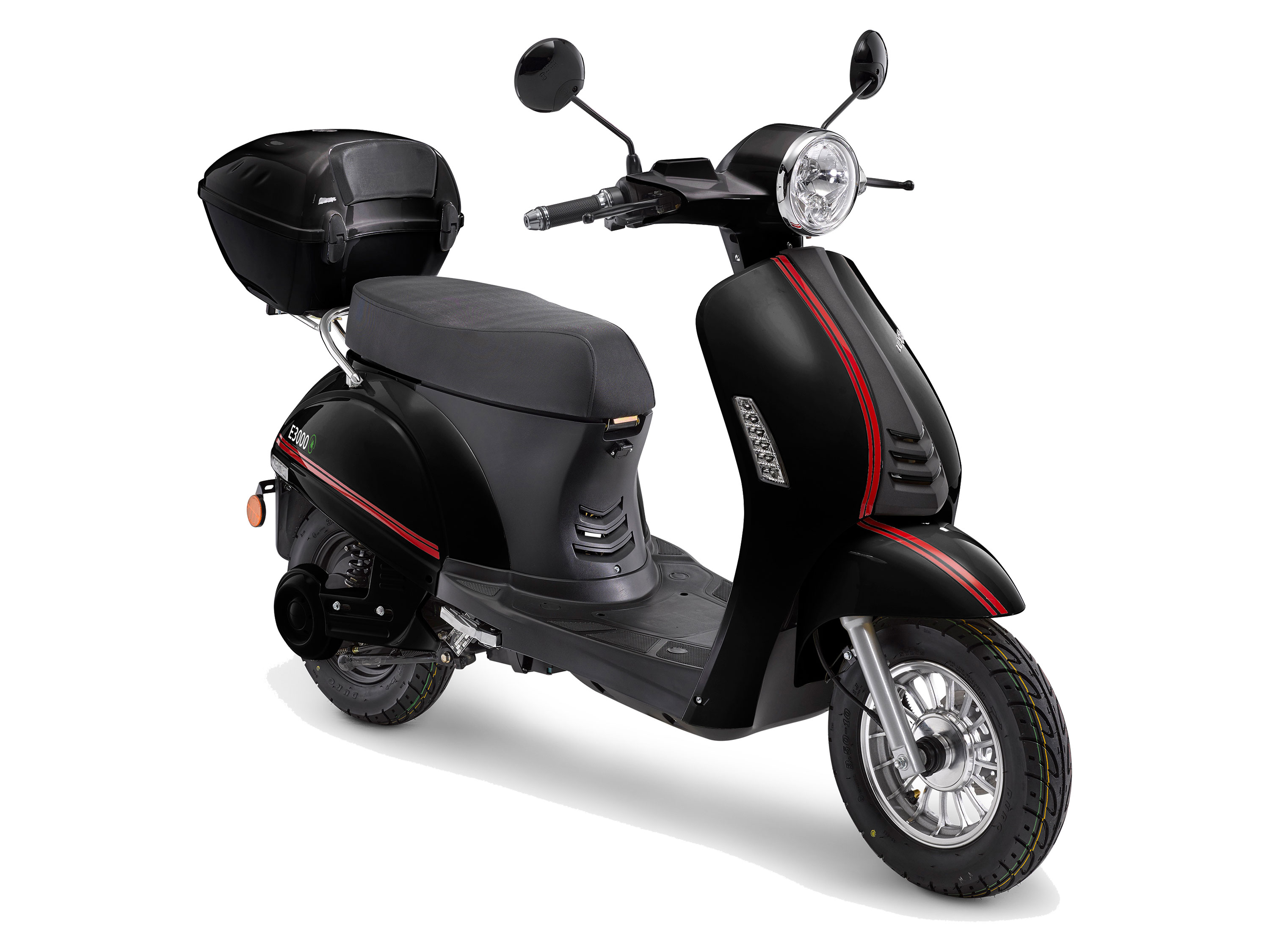 Luxxon E-Roller E3000 (45 km/h, Schwarz)