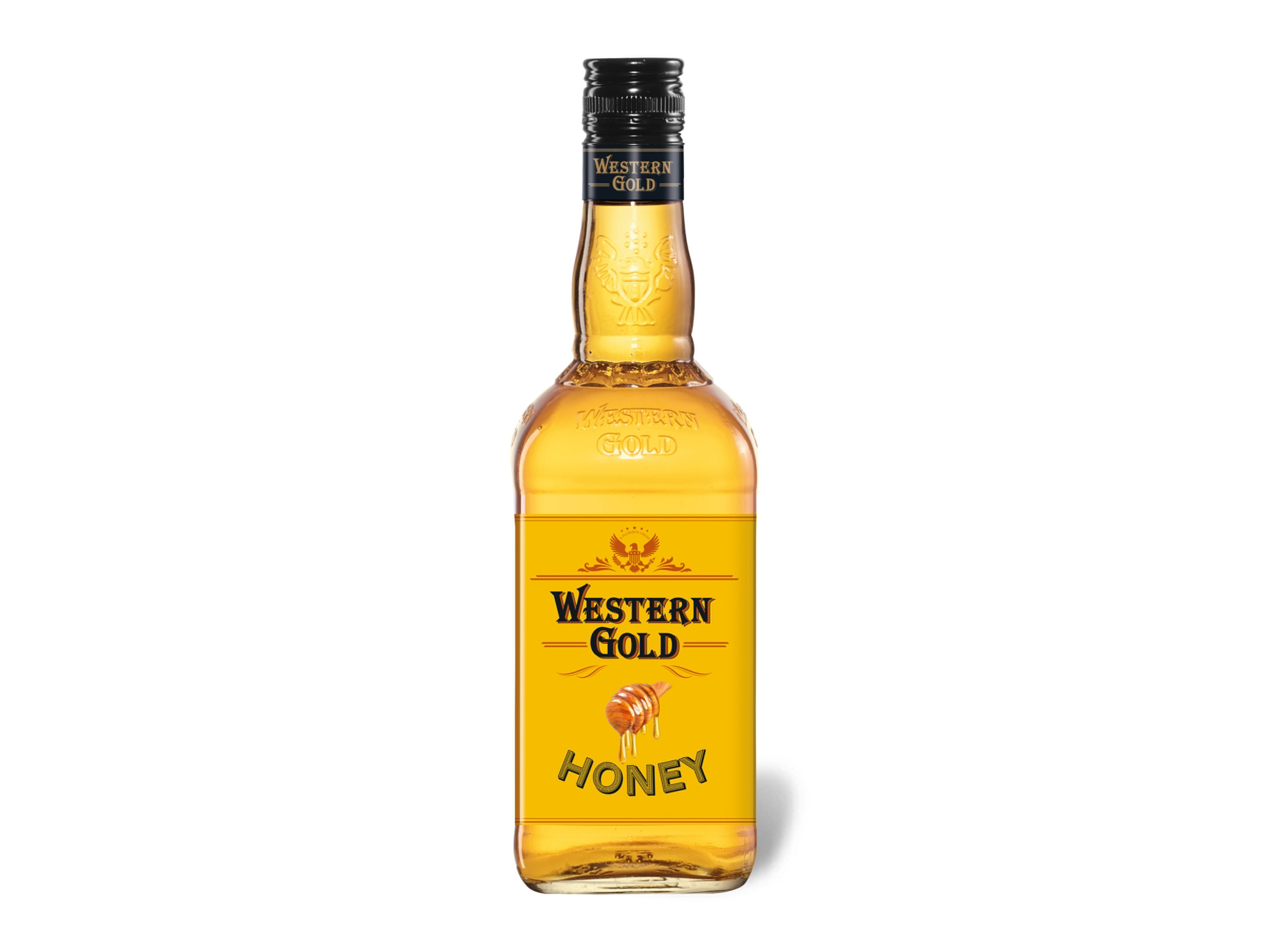 Western Gold Bourbon Whiskey meets Honey 35% Vol