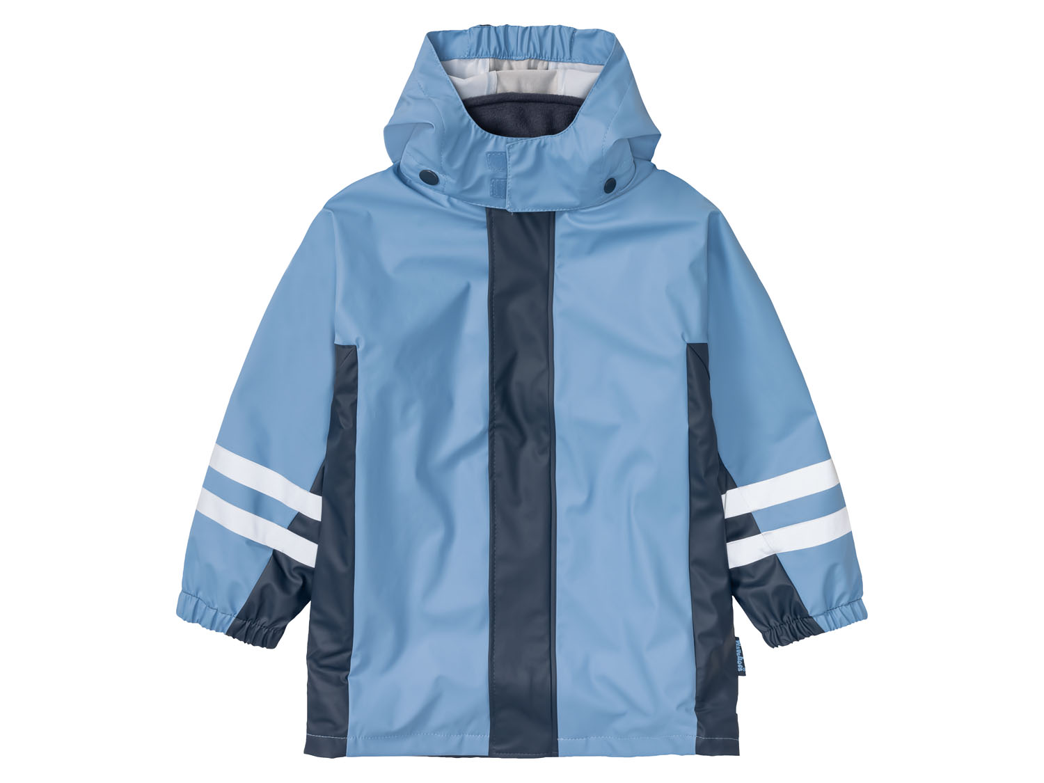Playshoes Kleinkinder Regenjacke (marine/hellblau, 110/116)